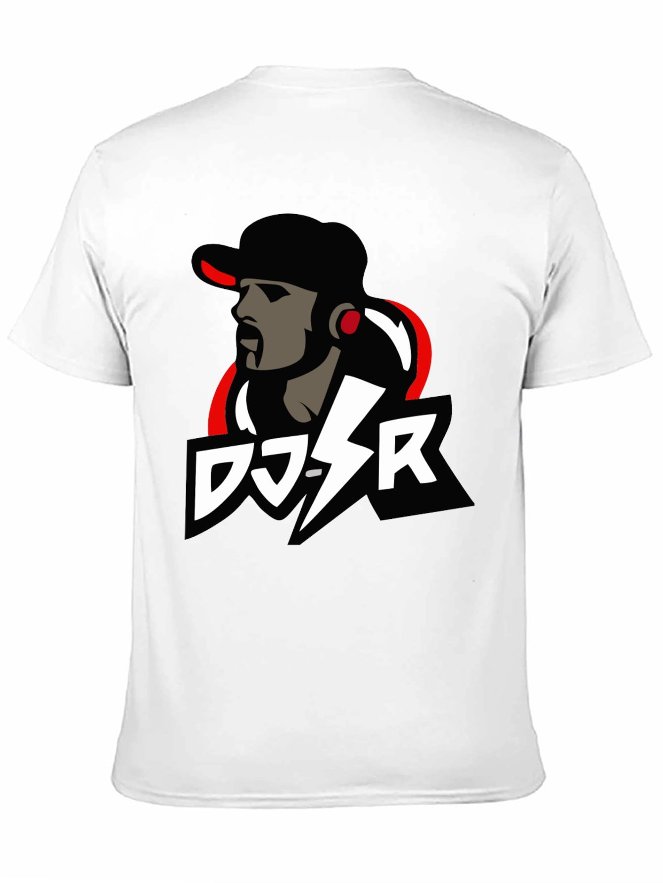 DJ-SR Graphic Tee - Cool Black T-Shirt