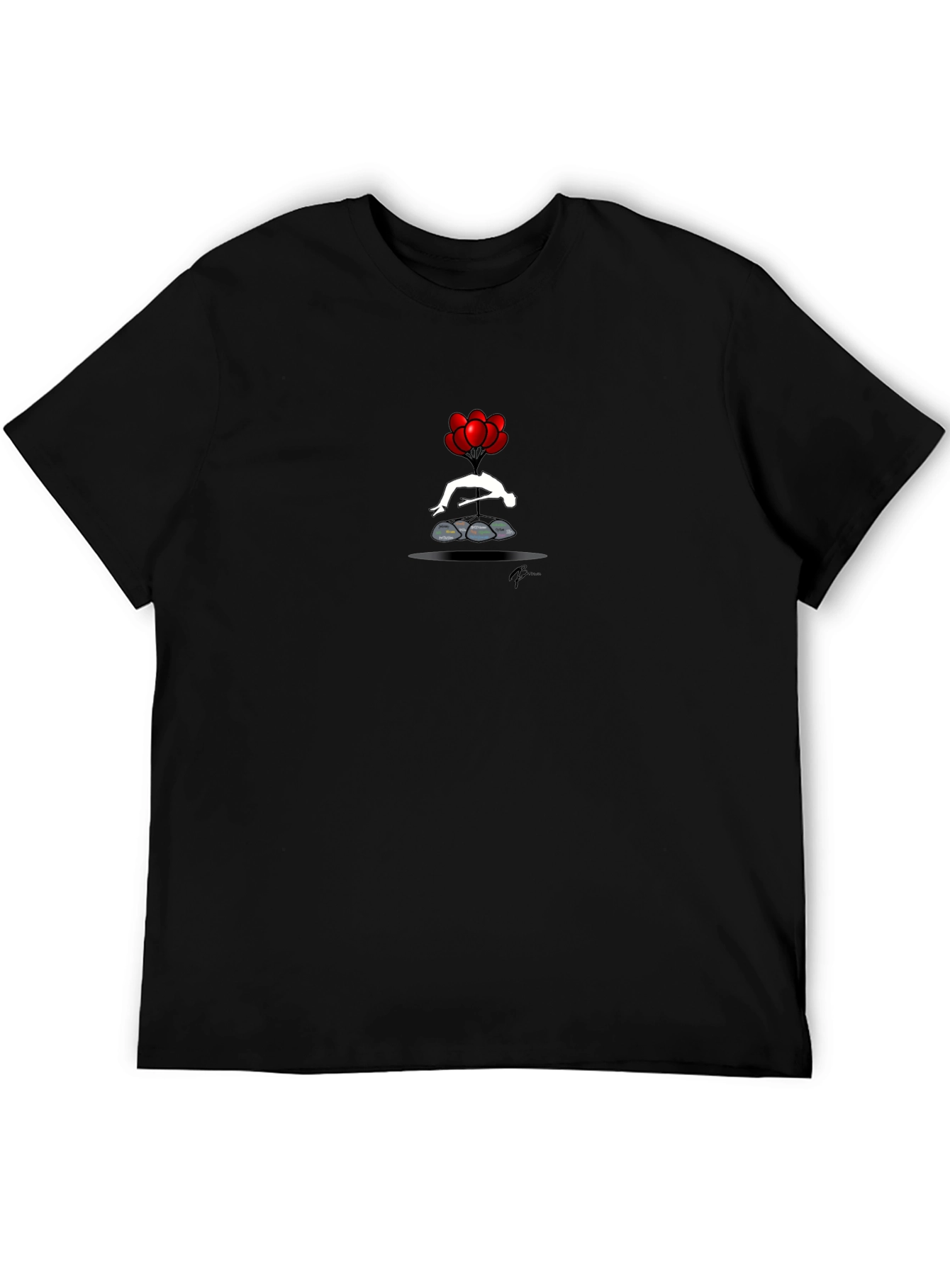 Balloon Lift T-Shirt - Dark Graphic Tee
