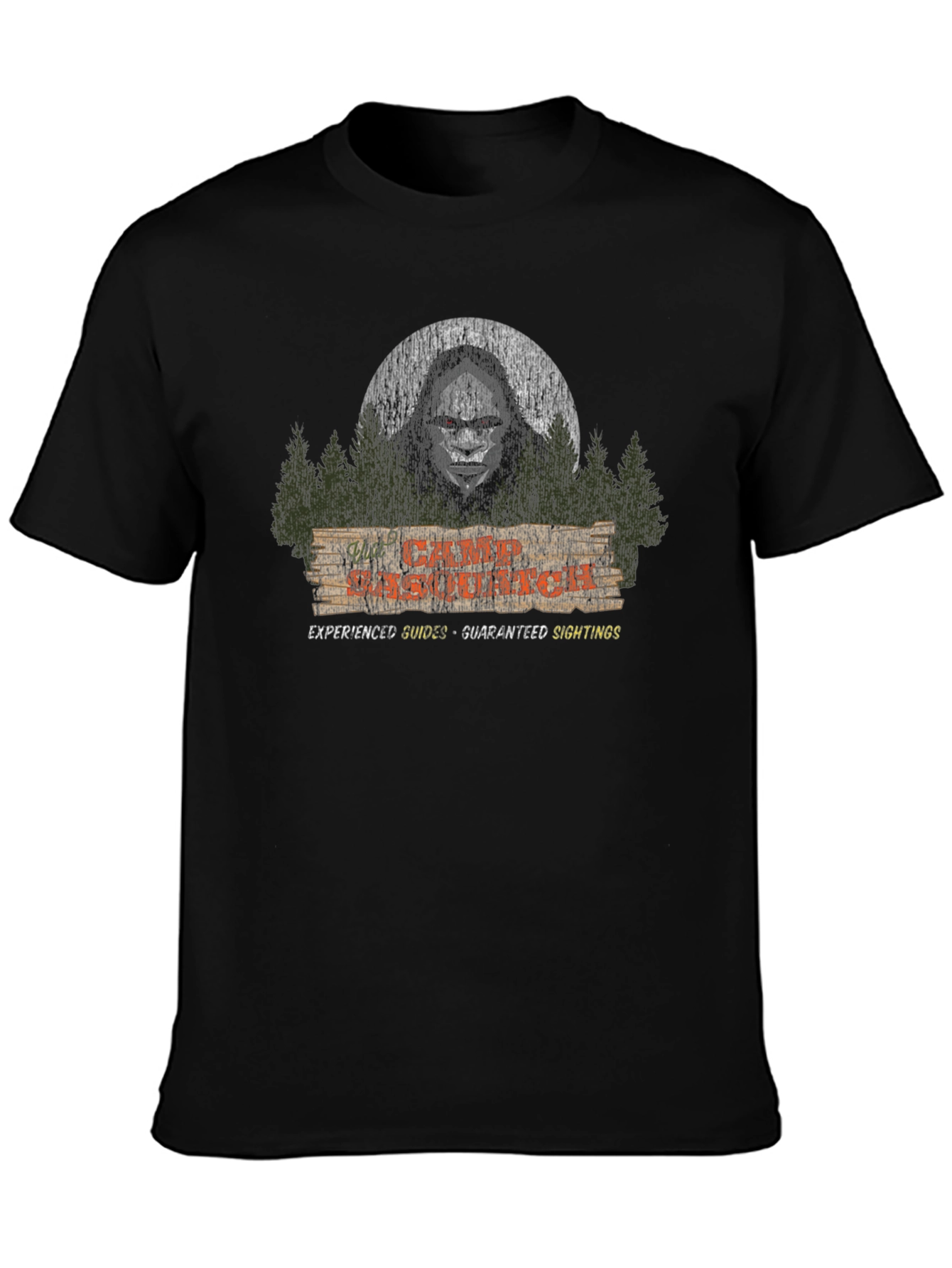 Camp Sasquatch T-Shirt - Guaranteed Sightings Tee