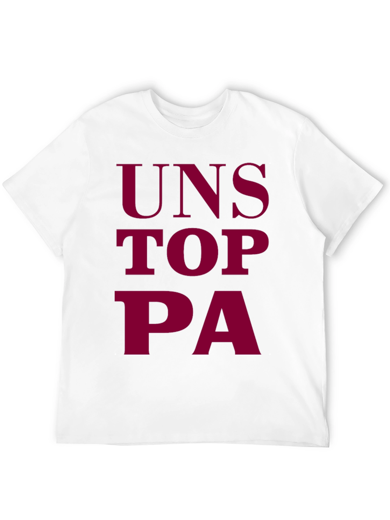 Unstop PA Graphic Tee - Bold Statement T-Shirt