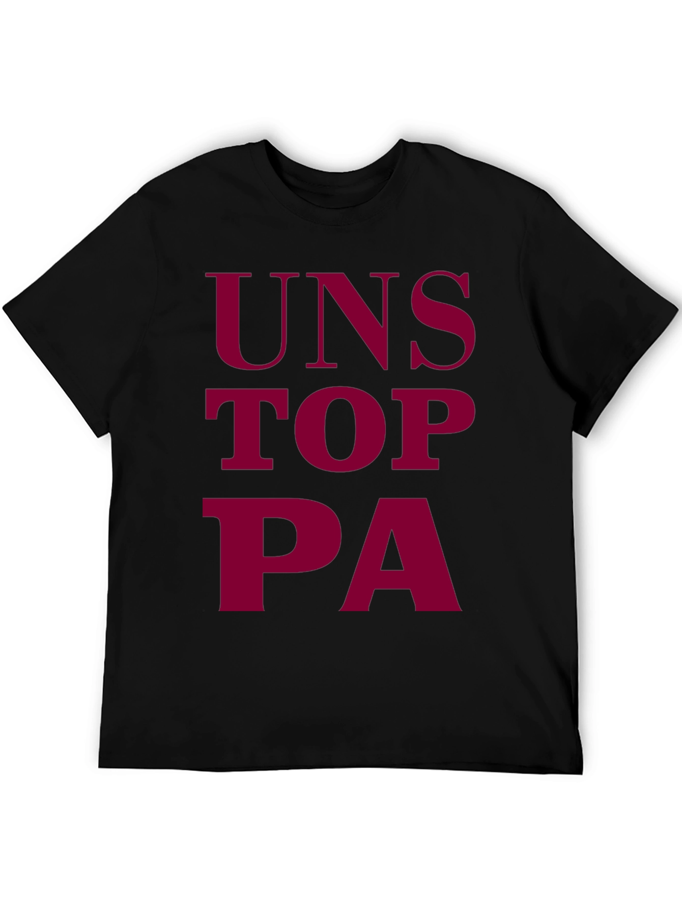 Unstop PA Graphic Tee - Bold Statement T-Shirt