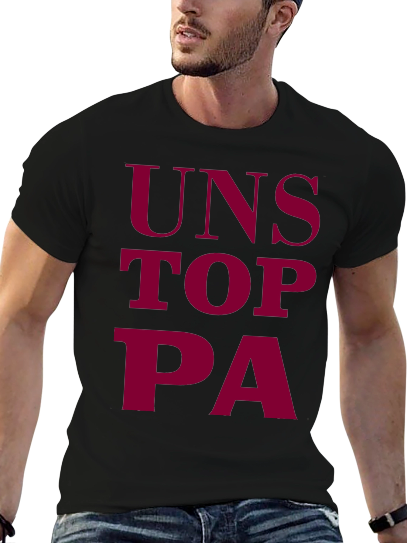Unstop PA Graphic Tee - Bold Statement T-Shirt