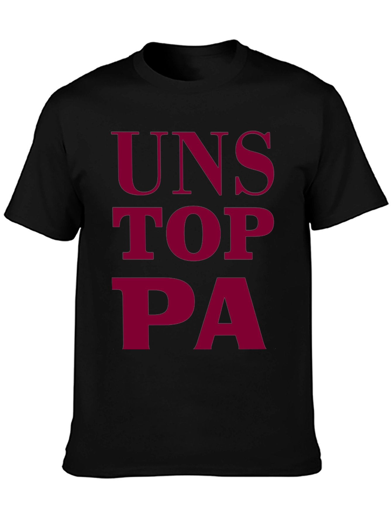 Unstop PA Graphic Tee - Bold Statement T-Shirt