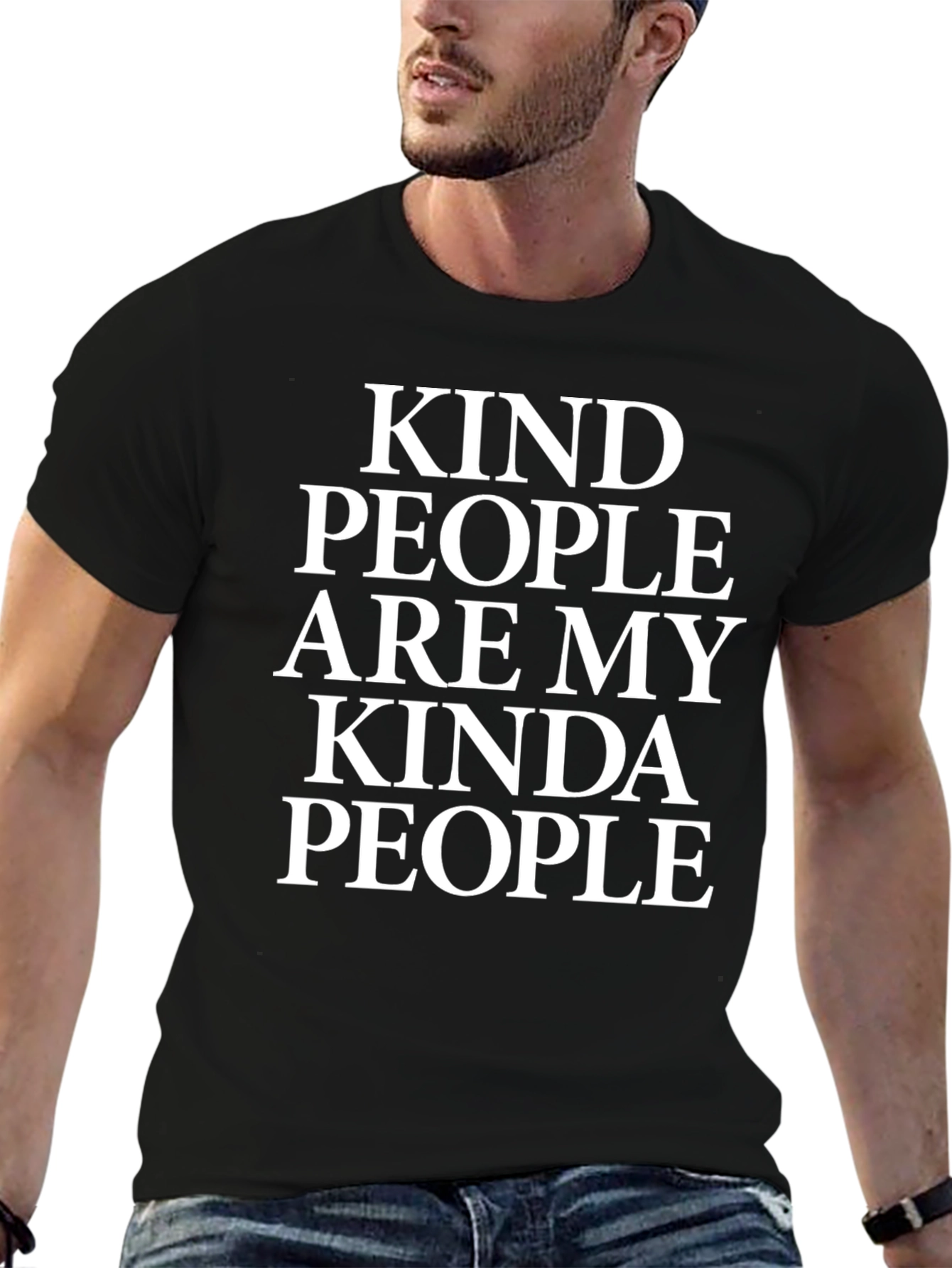 Kind People Graphic Tee - Soft Cotton Comfort