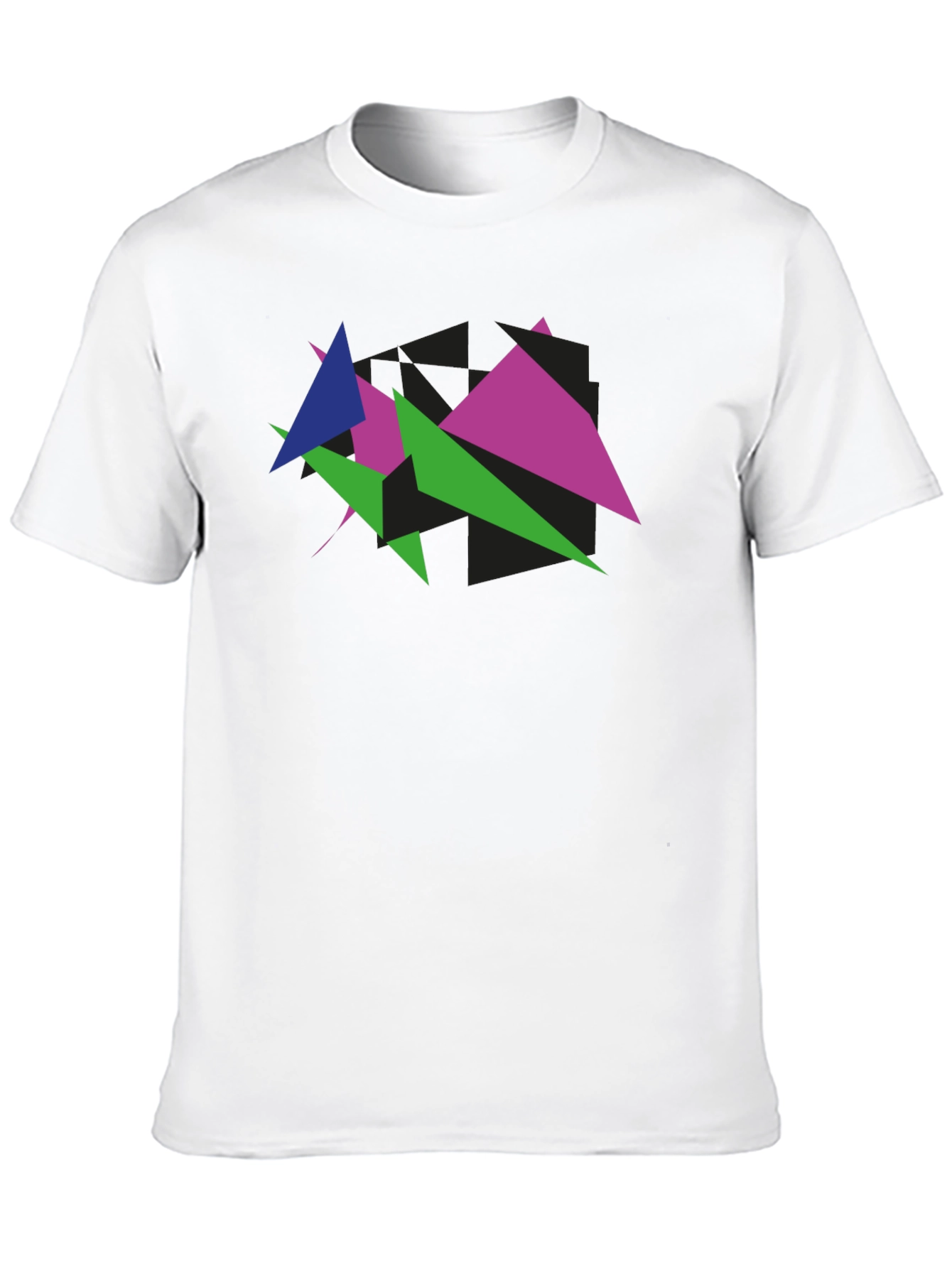 Geometric Triangle Graphic Tee