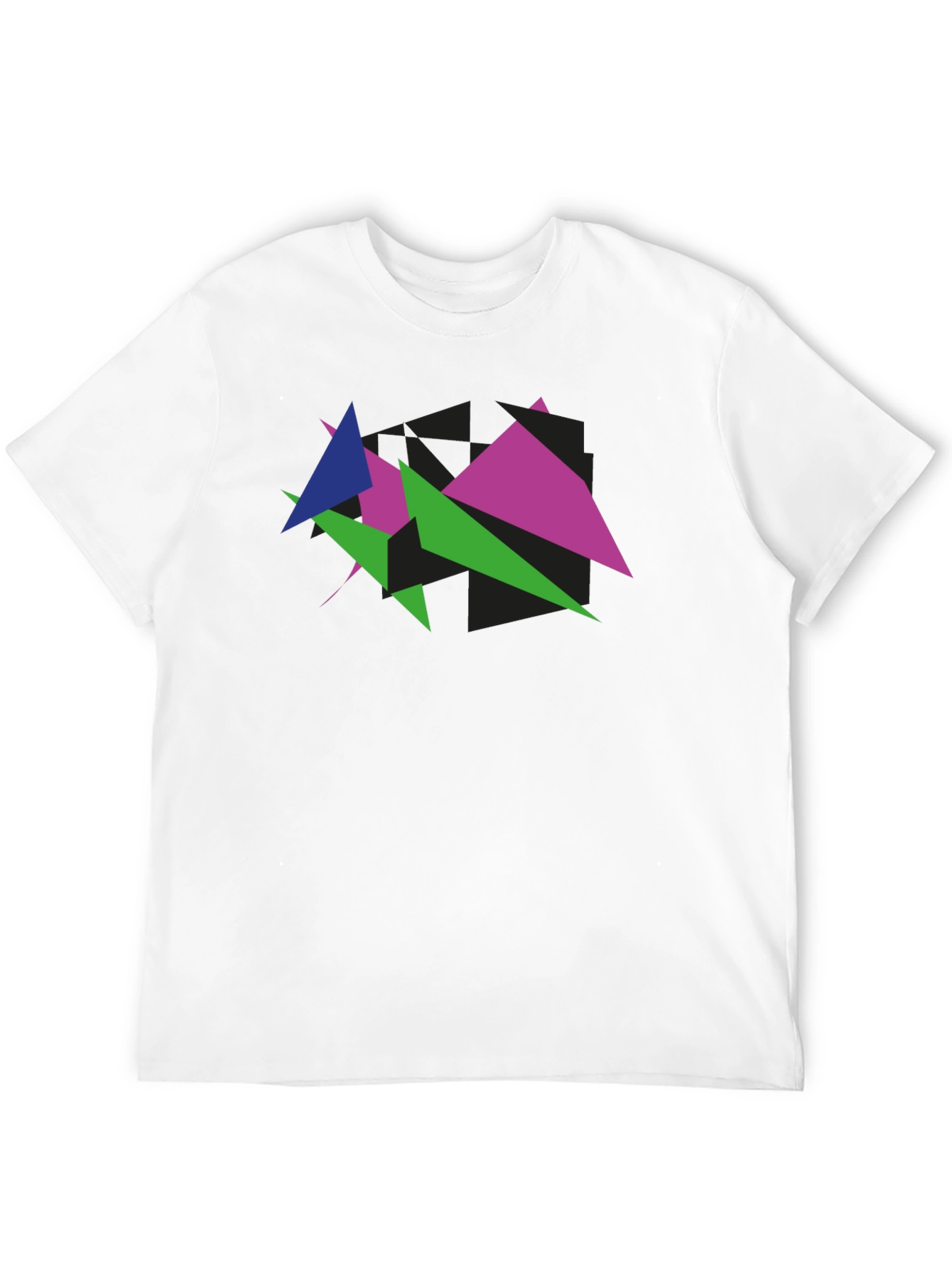 Geometric Triangle Graphic Tee
