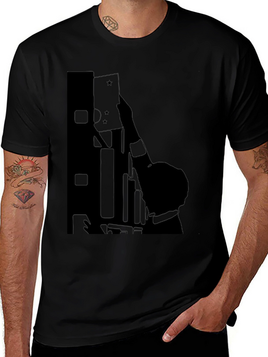 Graphic Silhouette T-Shirt - Unique Design