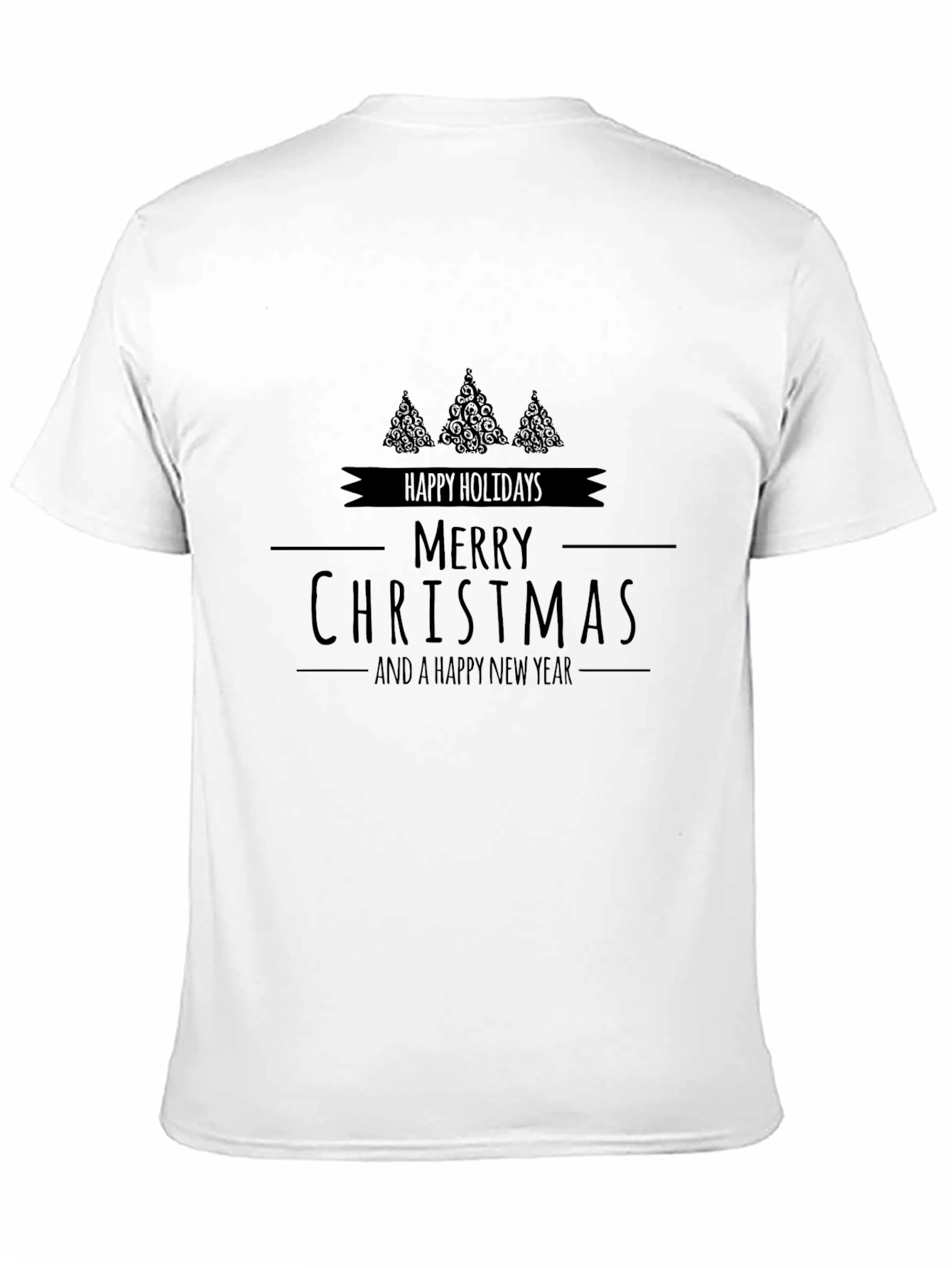 Festive Merry Christmas Holiday Graphic Tee