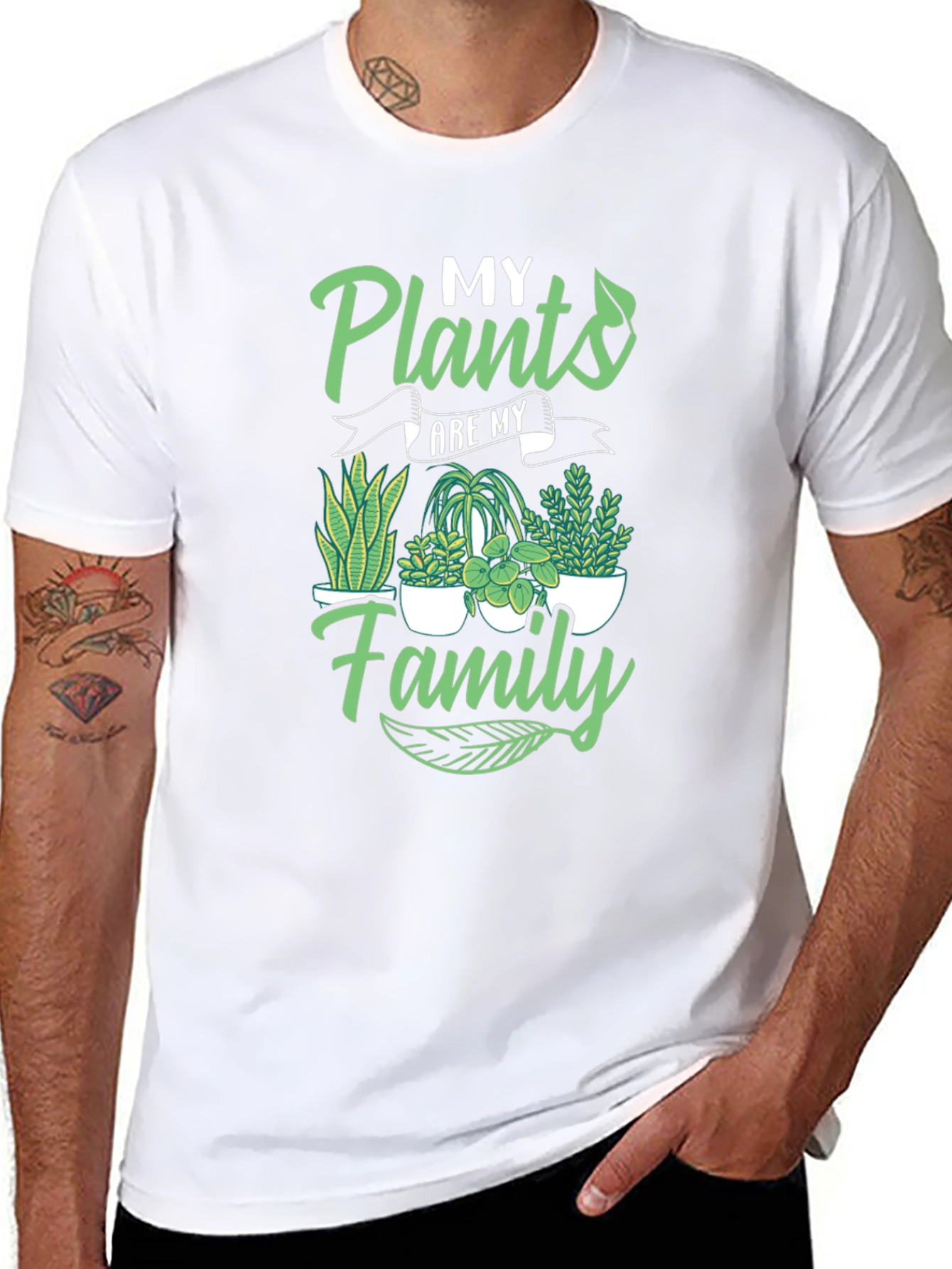 My Plants Are My Family T-Shirt