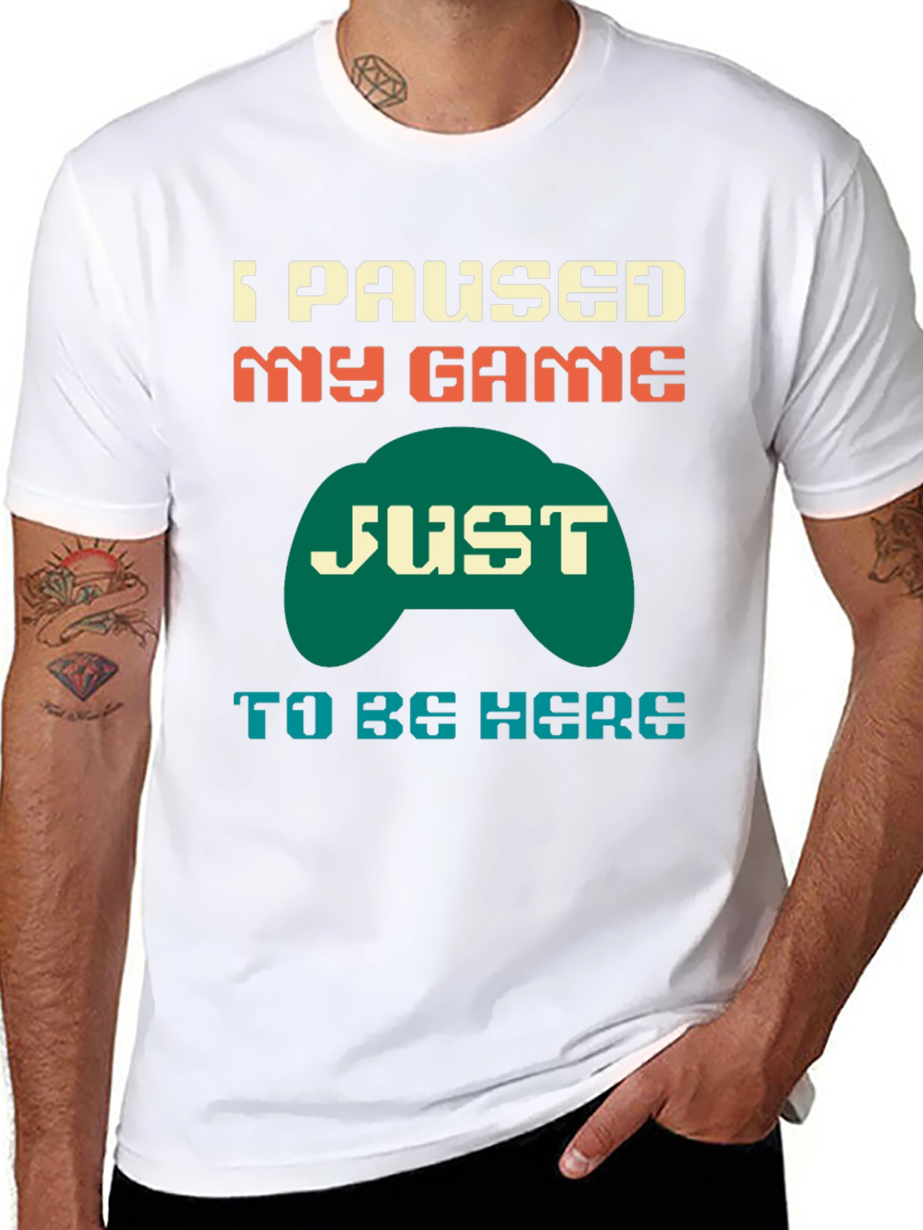 I Paused My Game T-Shirt - Gamer Tee