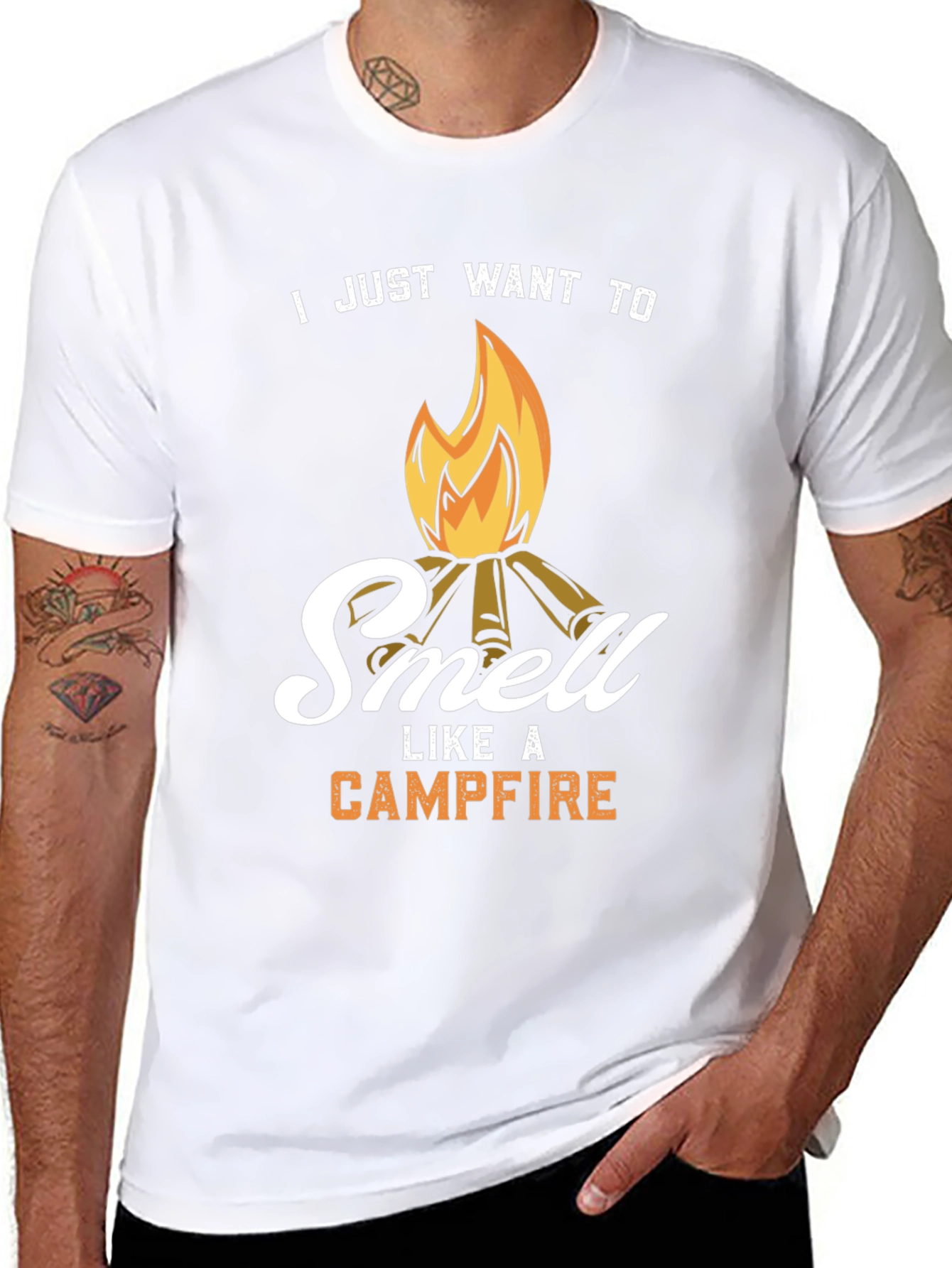 Campfire Smell T-Shirt - Camping Apparel