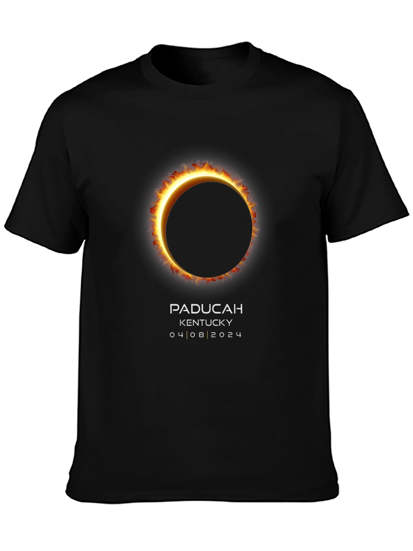 Paducah Kentucky Eclipse T-Shirt - April 8 2024