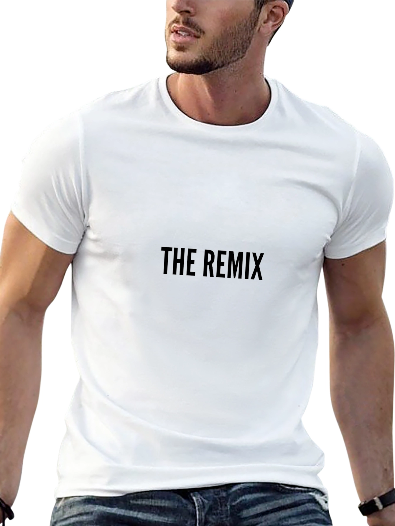 The Remix Black Graphic T-Shirt
