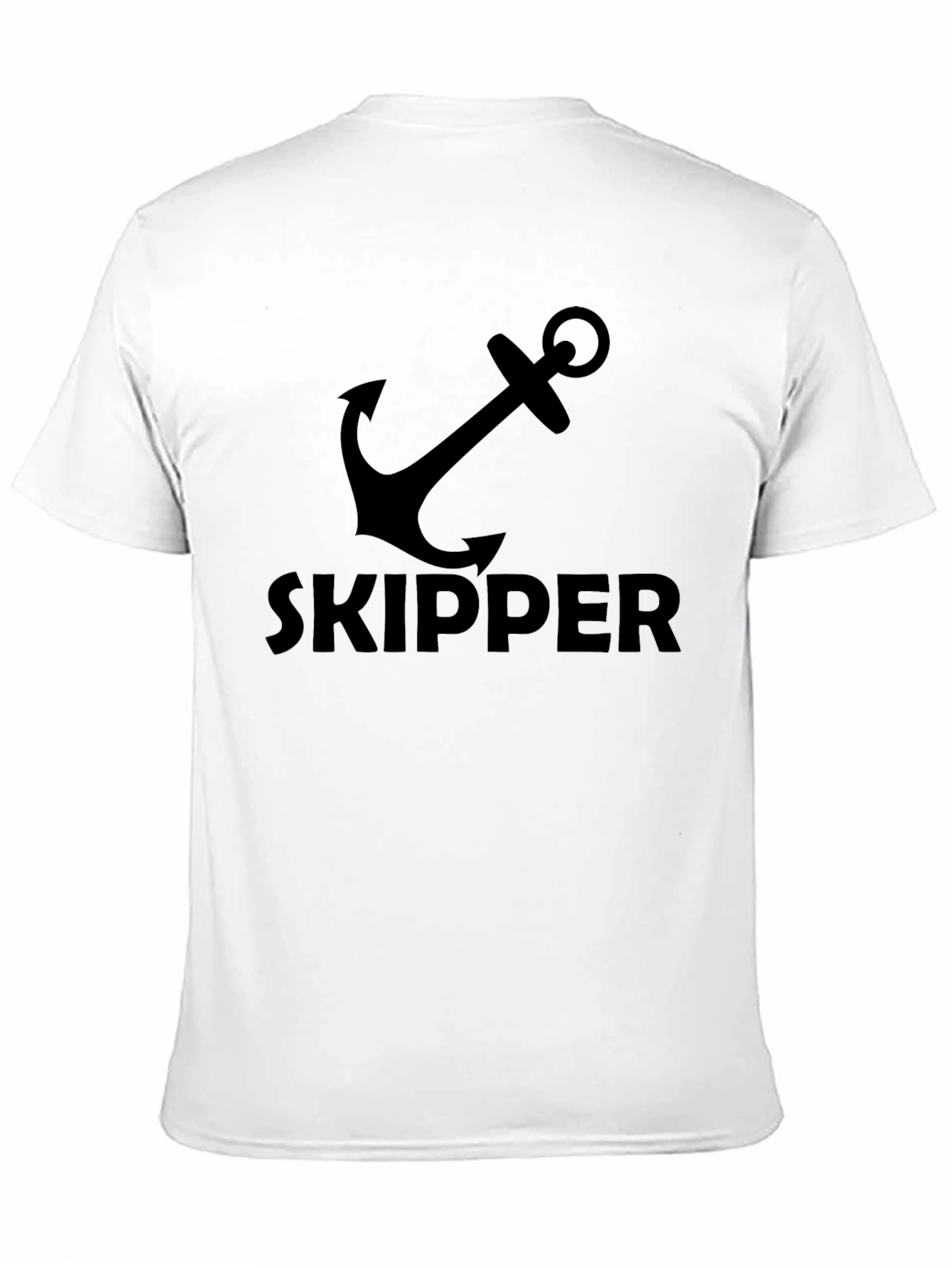 Skipper Anchor T-Shirt - Nautical Style