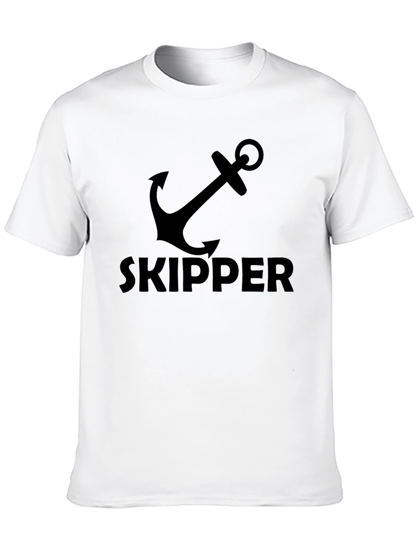 Skipper Anchor T-Shirt - Nautical Style