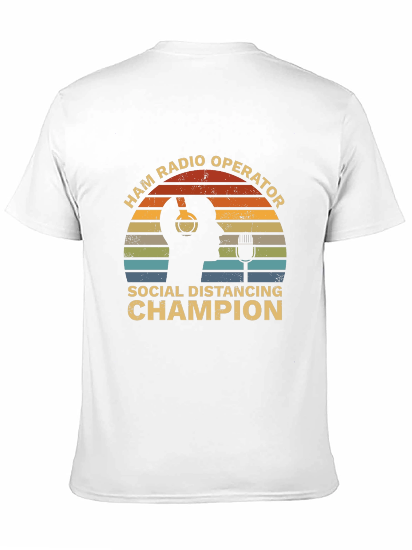 Ham Radio Operator Social Distancing Champion T-Shirt