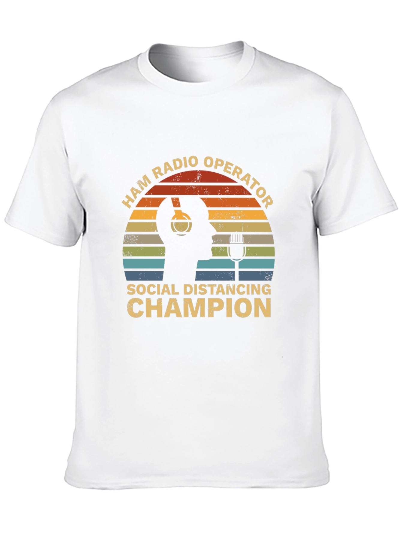 Ham Radio Operator Social Distancing Champion T-Shirt