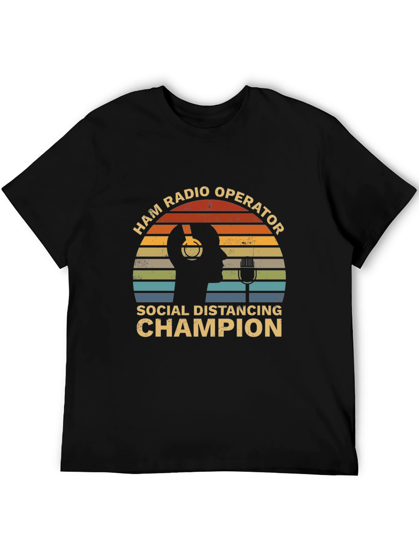 Ham Radio Operator Social Distancing Champion T-Shirt
