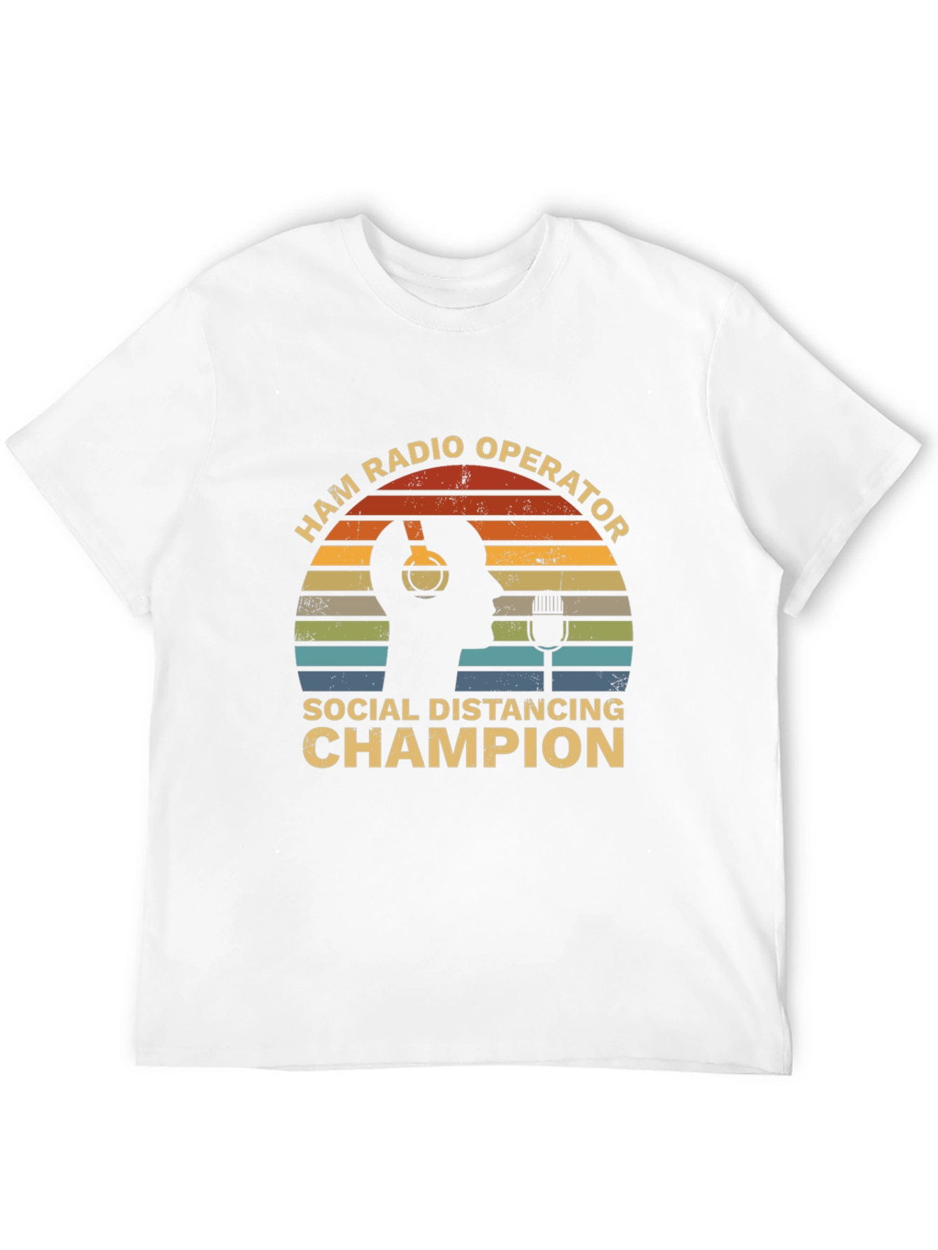 Ham Radio Operator Social Distancing Champion T-Shirt