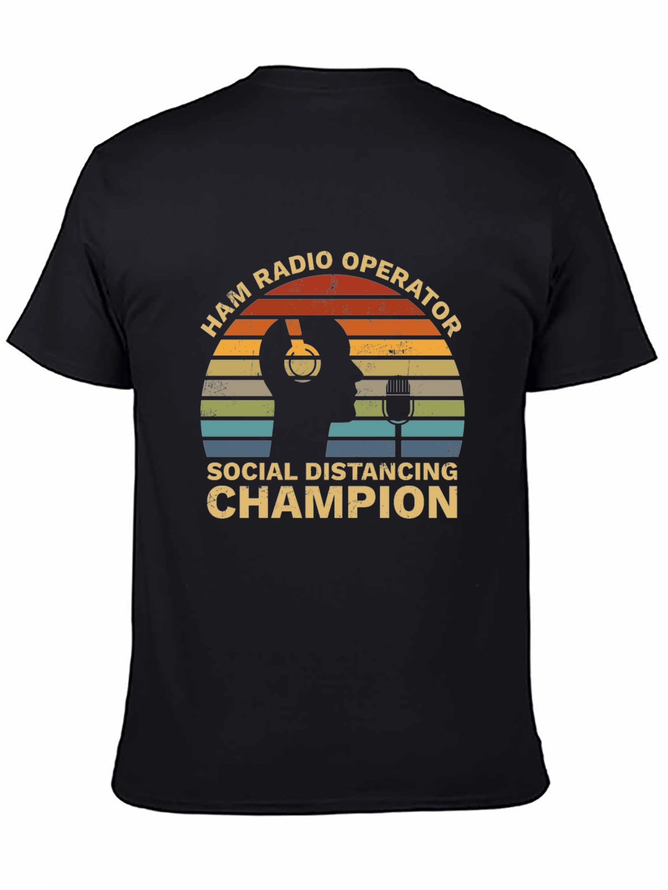 Ham Radio Operator Social Distancing Champion T-Shirt