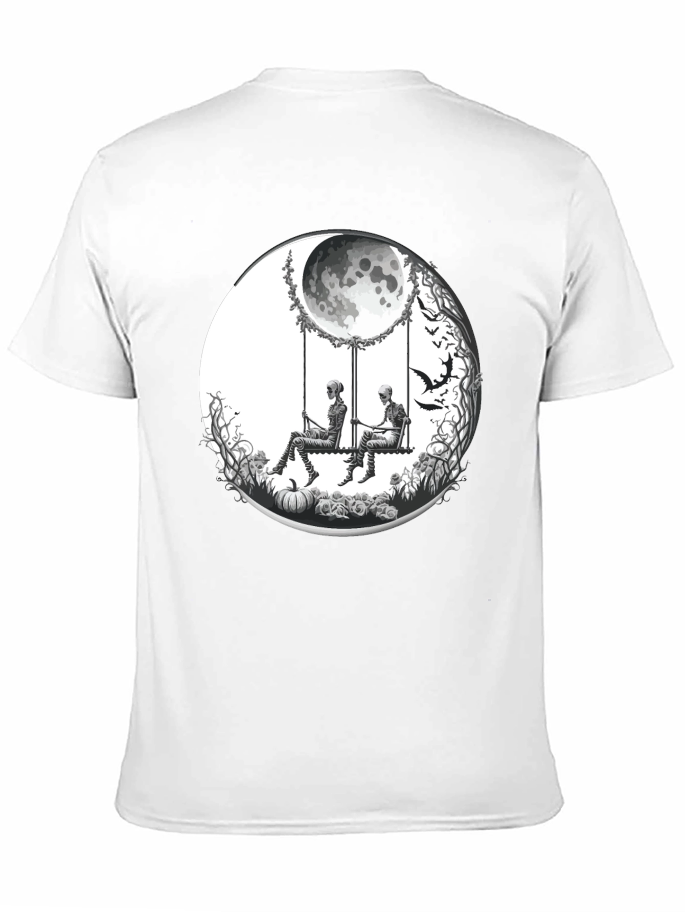Halloween Skeleton Swing T-Shirt