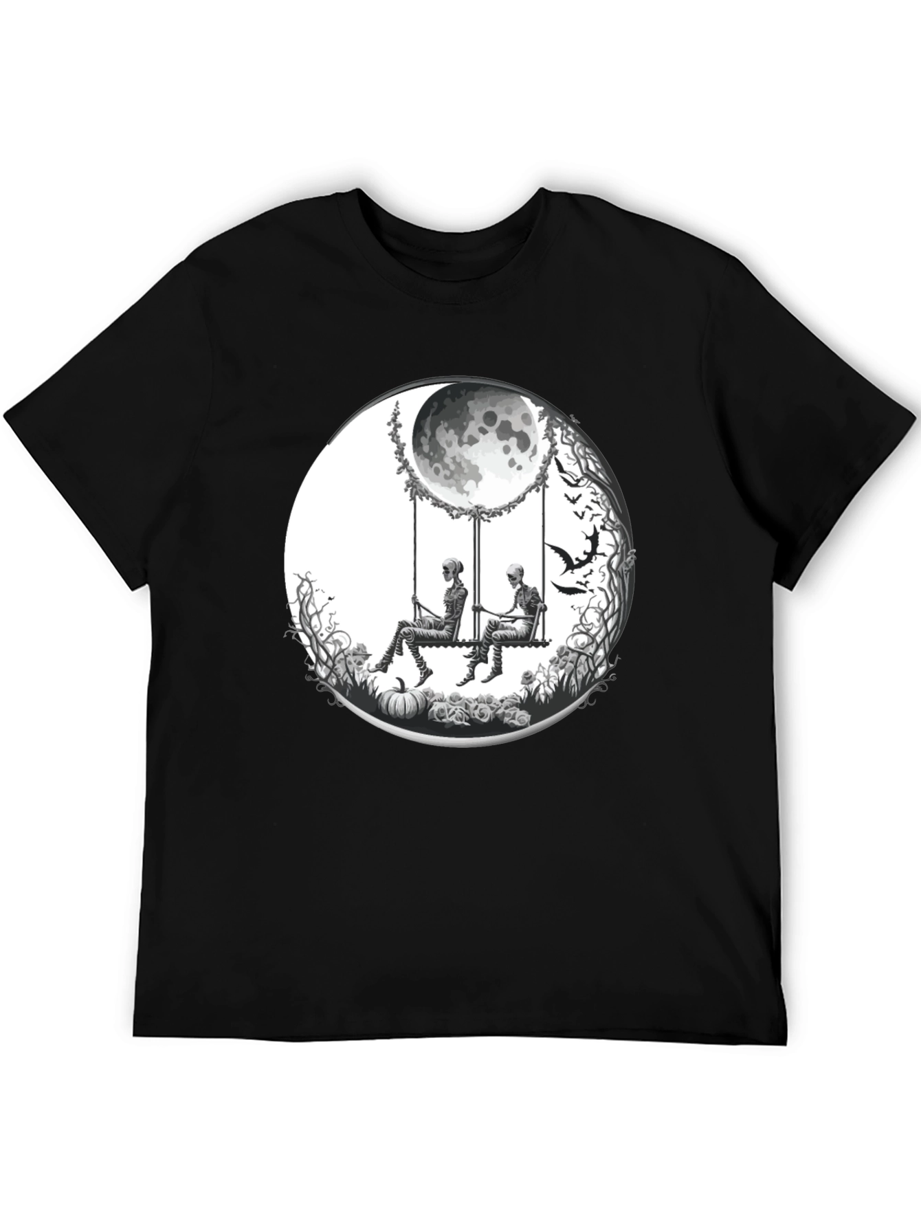 Halloween Skeleton Swing T-Shirt