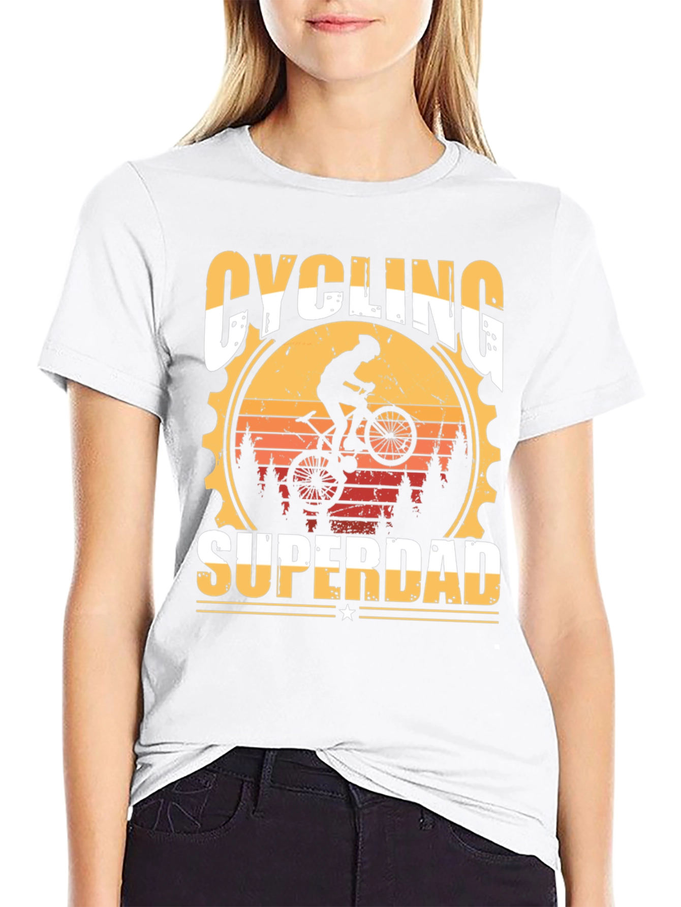 Cycling Superdad T-Shirt