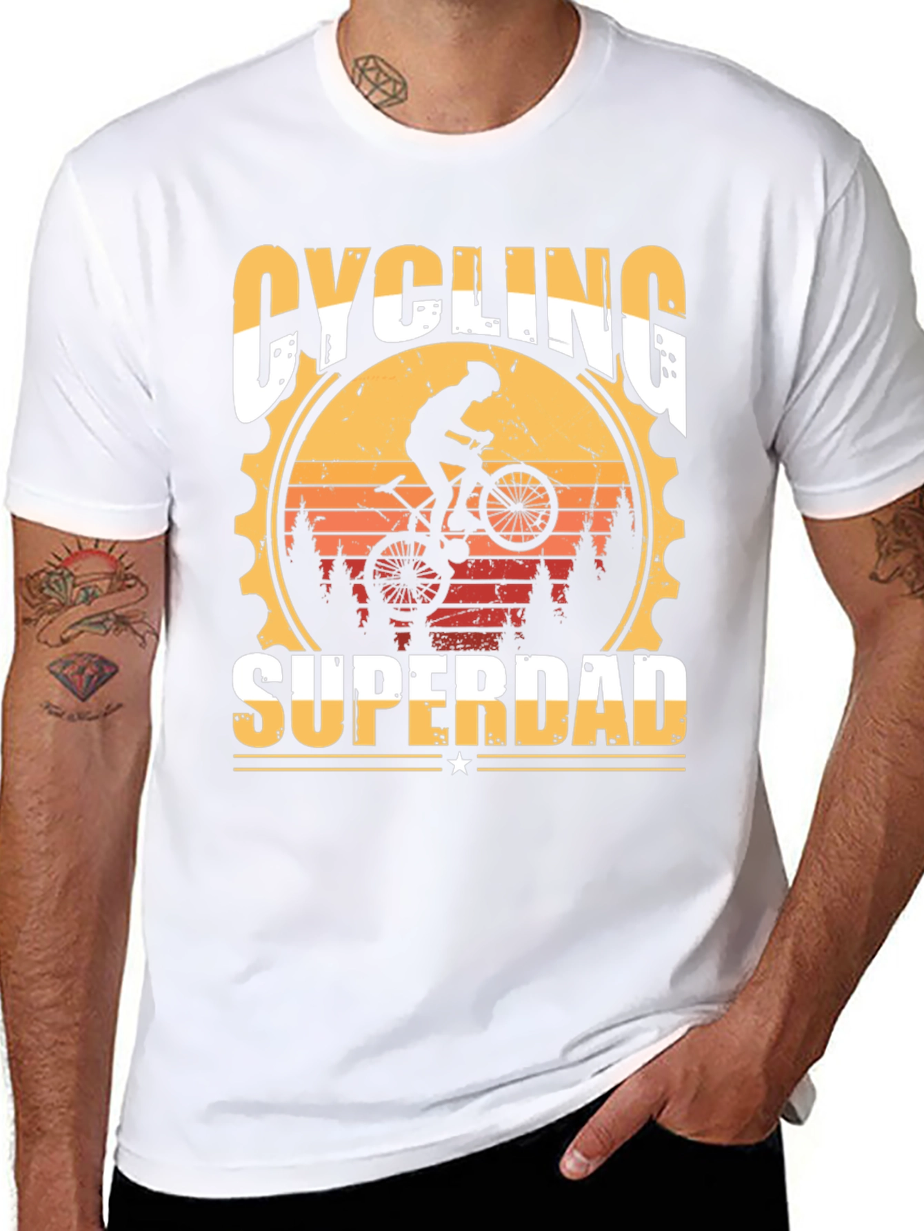 Cycling Superdad T-Shirt