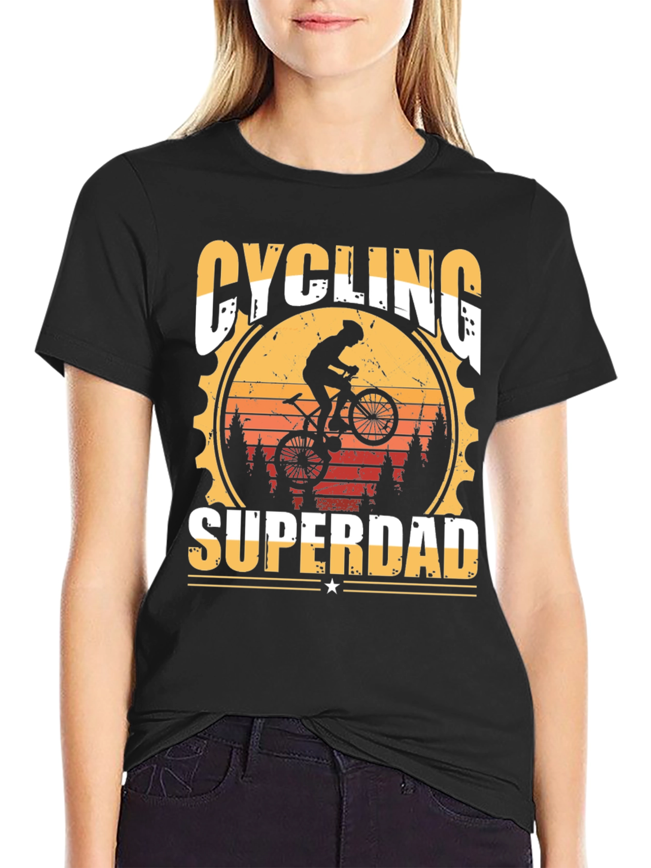 Cycling Superdad T-Shirt