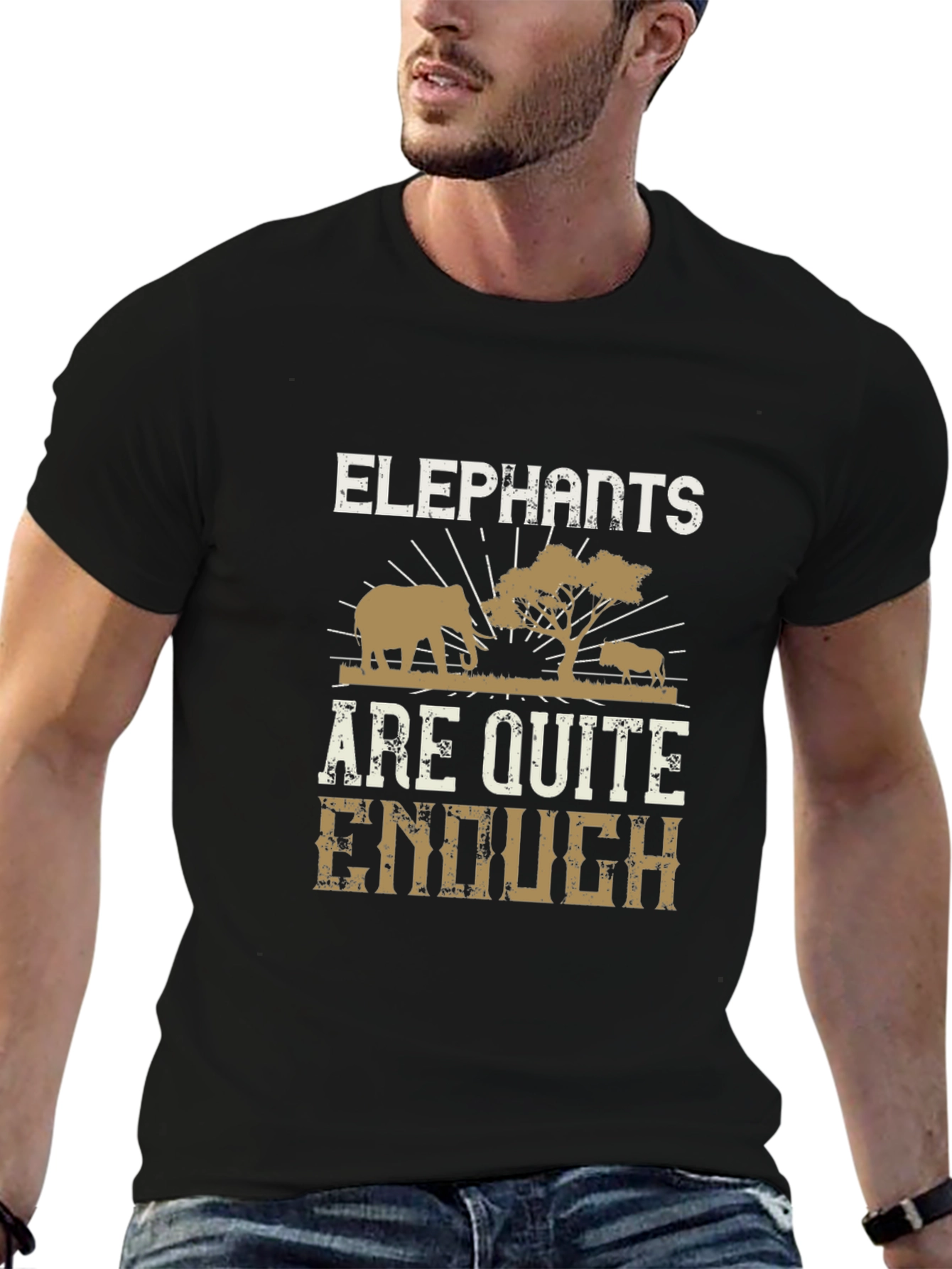 Elephant T-Shirt: Are Quite Enough Safari Tee