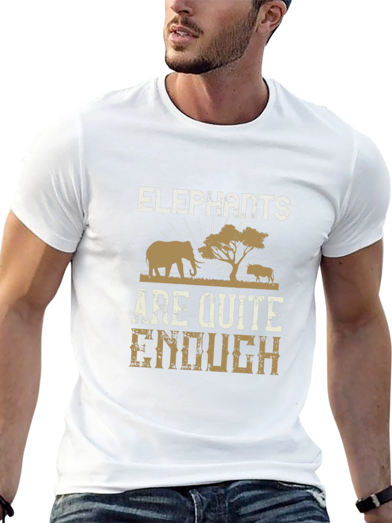 Elephant T-Shirt: Are Quite Enough Safari Tee