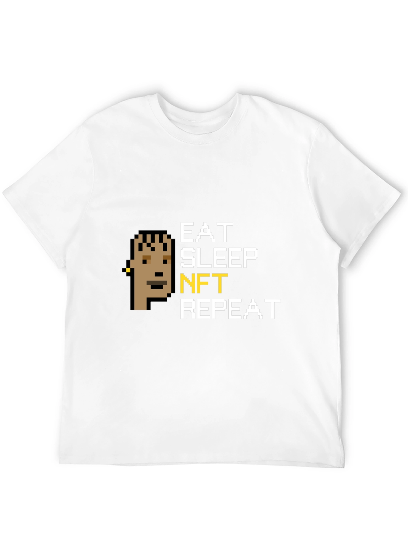 Eat Sleep NFT Repeat Black T-Shirt