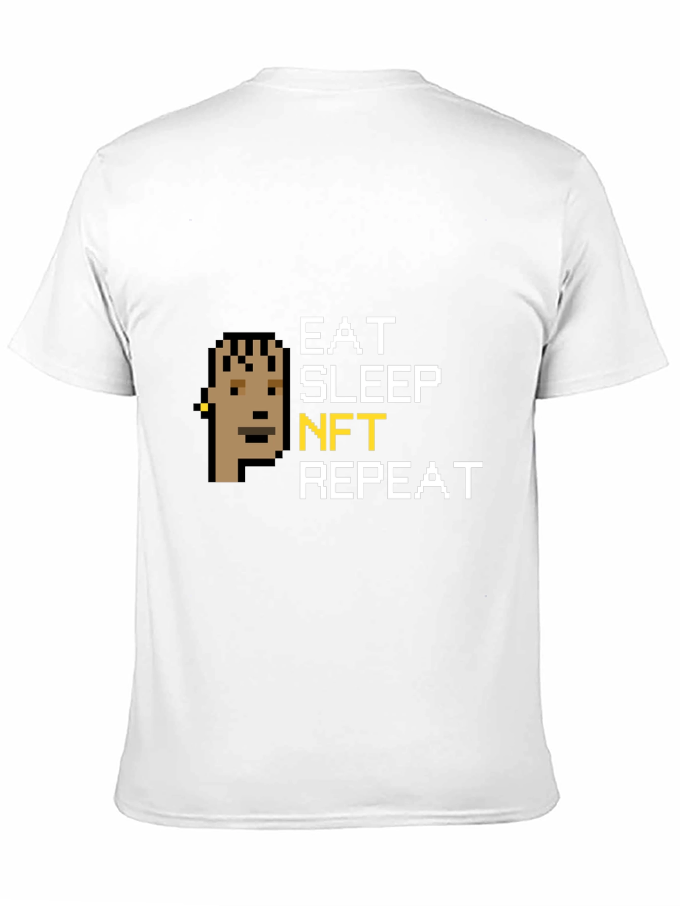 Eat Sleep NFT Repeat Black T-Shirt