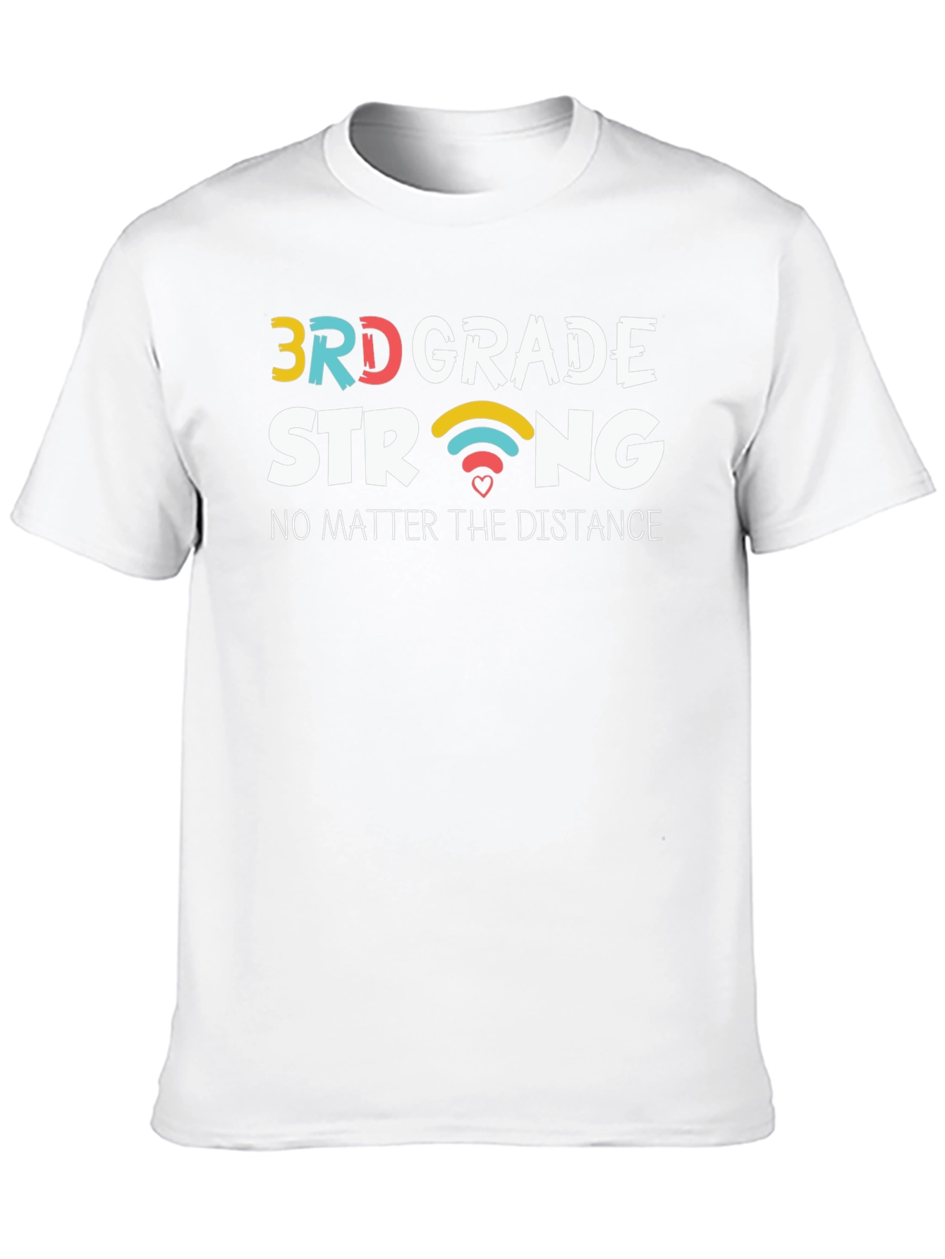 3rd Grade Strong Black T-Shirt