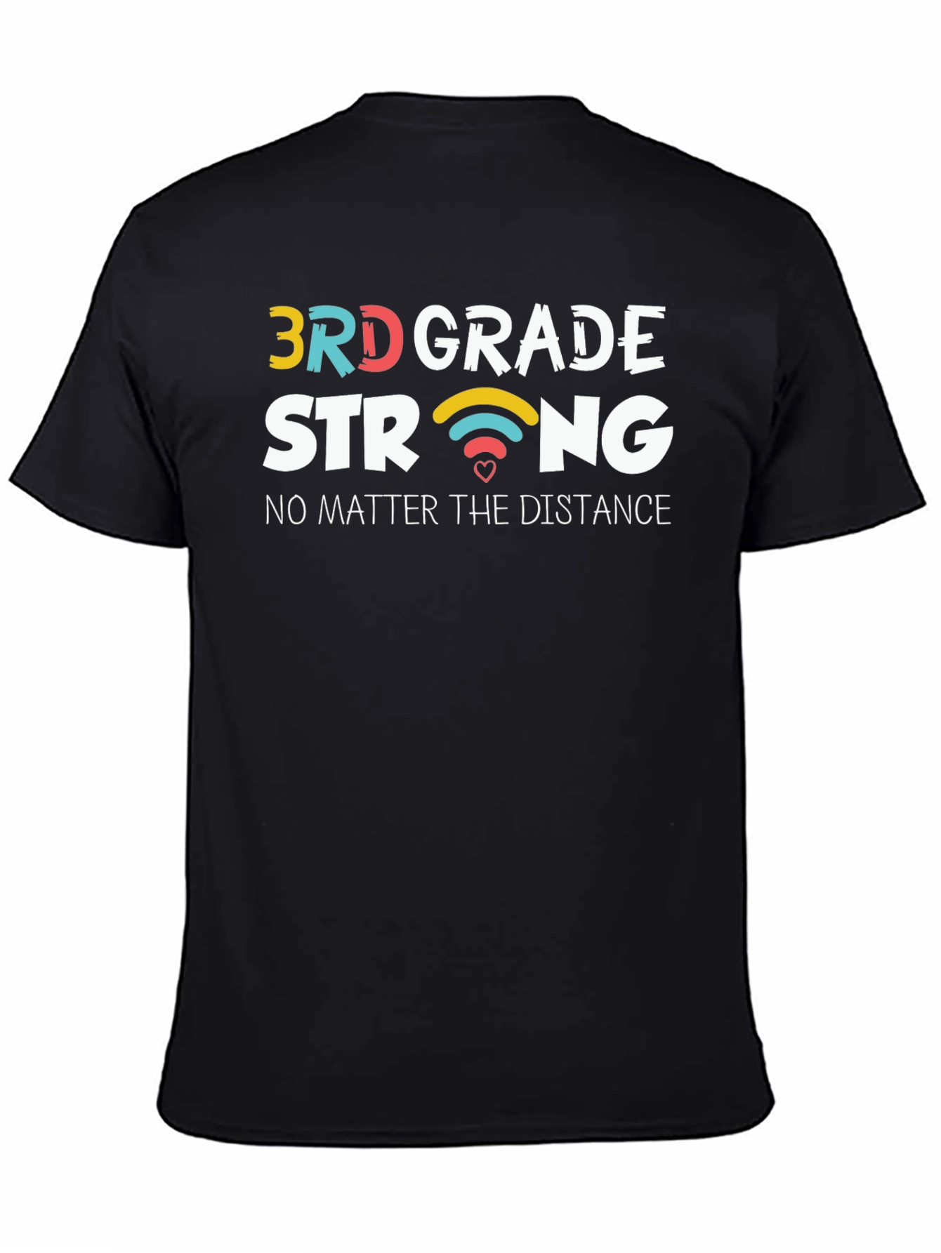 3rd Grade Strong Black T-Shirt