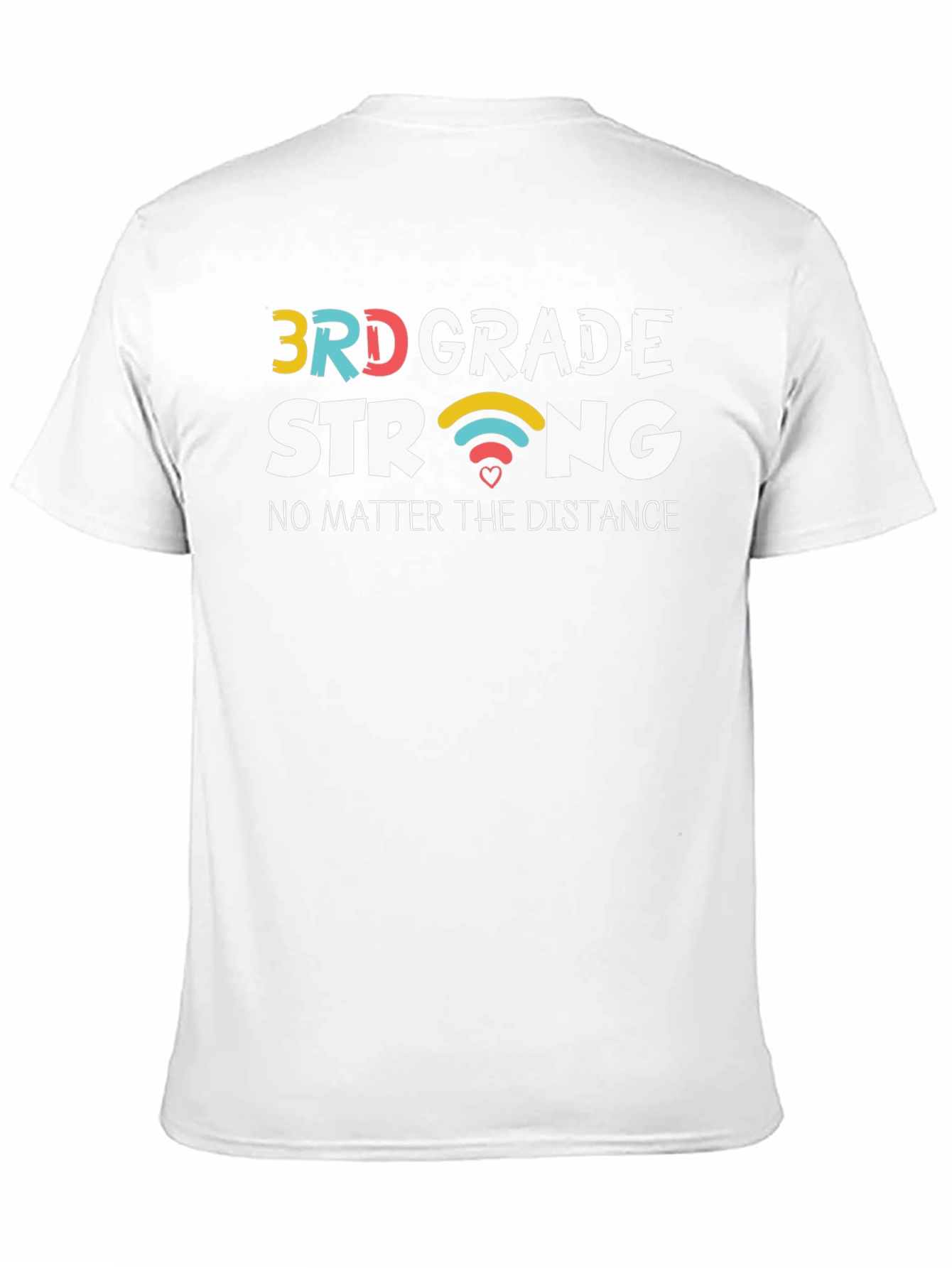 3rd Grade Strong Black T-Shirt