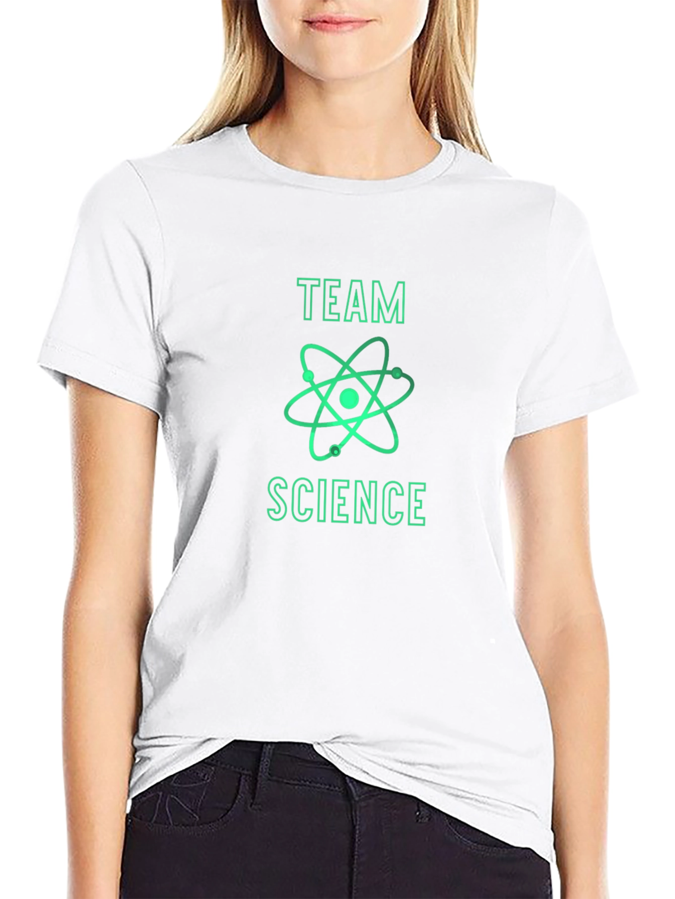Team Science Graphic T-Shirt - Black