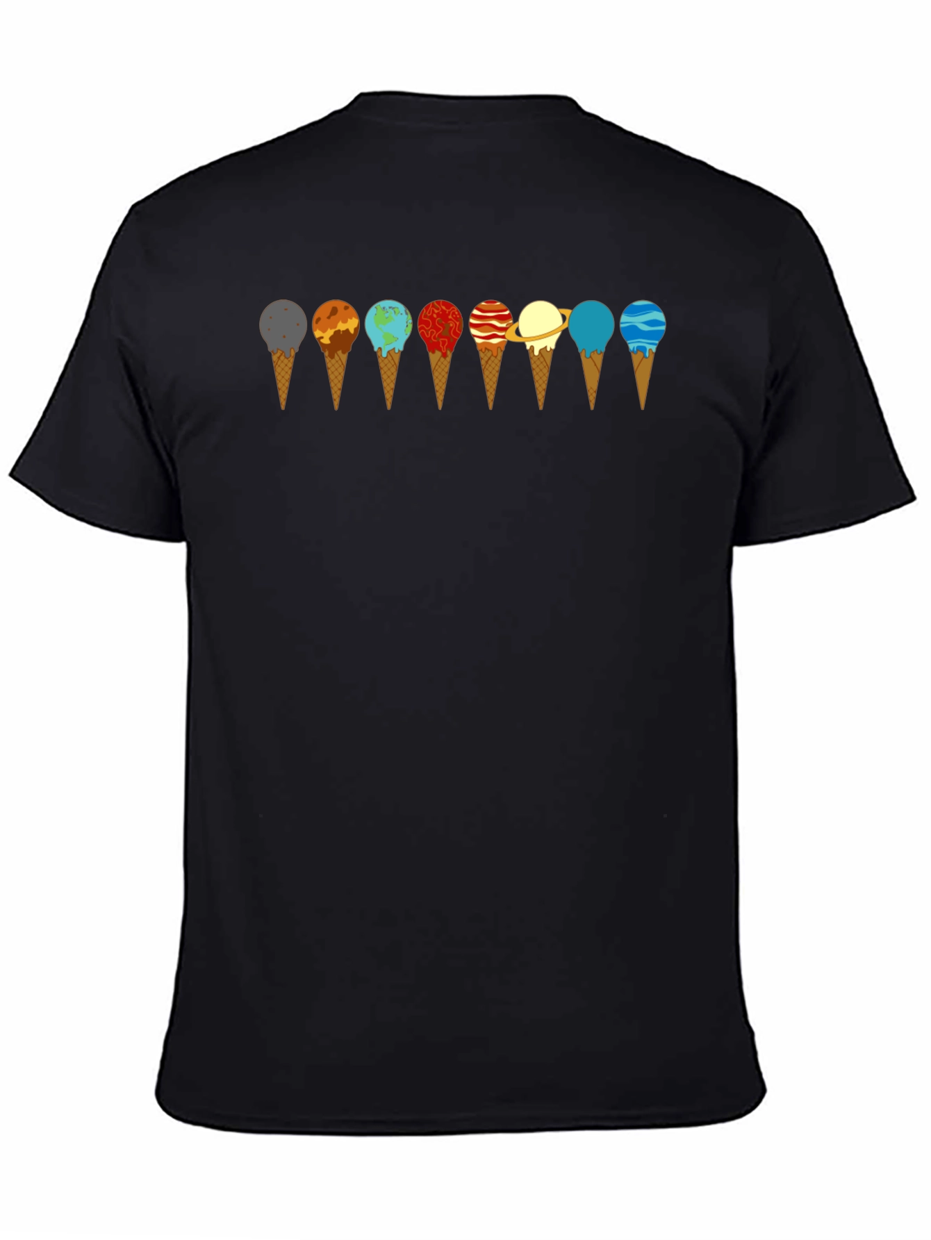 Planetary Ice Cream T-Shirt - Space & Science Tee