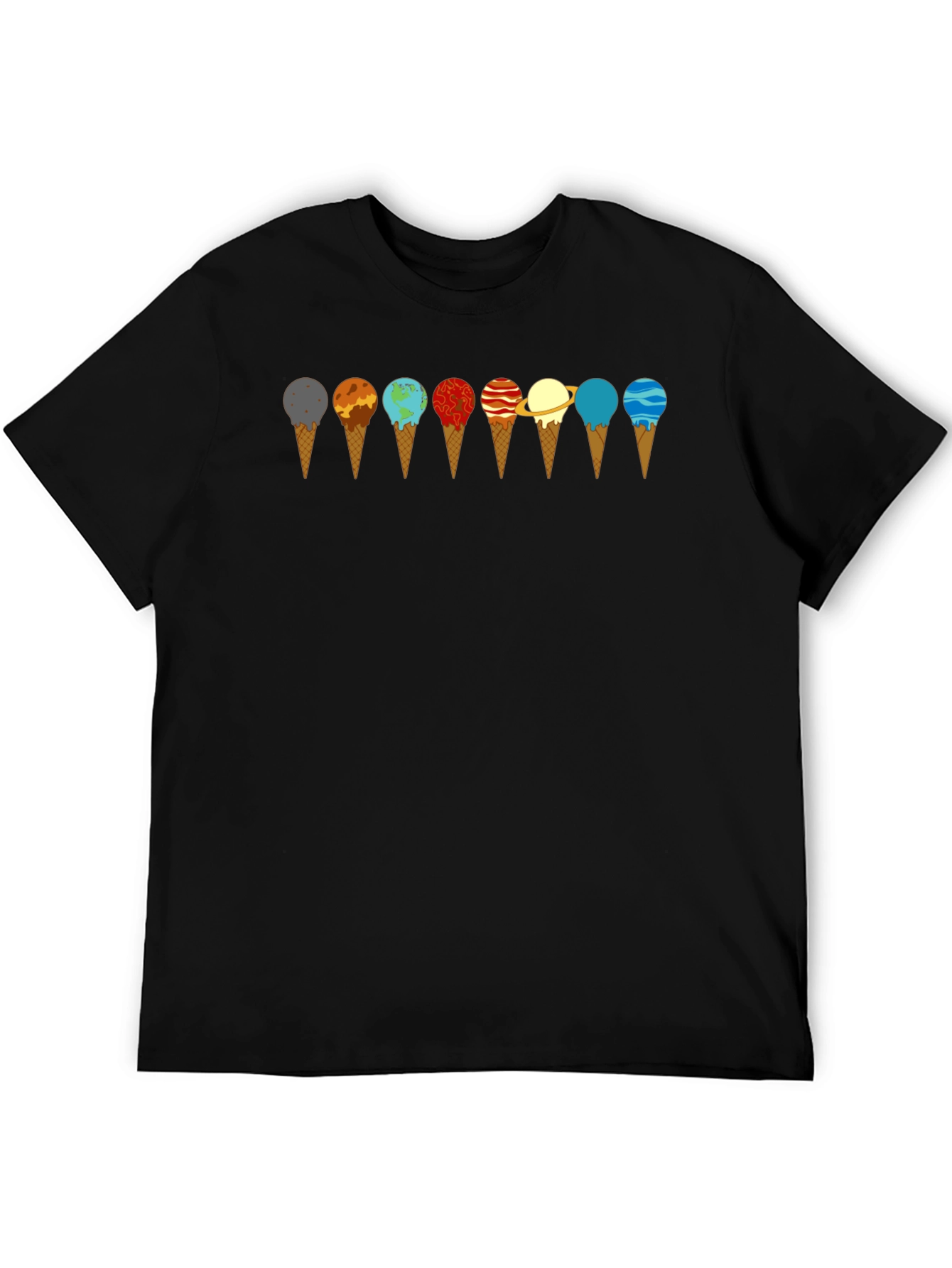 Planetary Ice Cream T-Shirt - Space & Science Tee