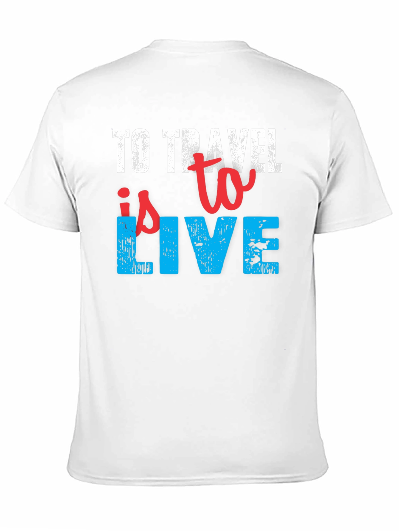 To Travel is to Live Black T-Shirt