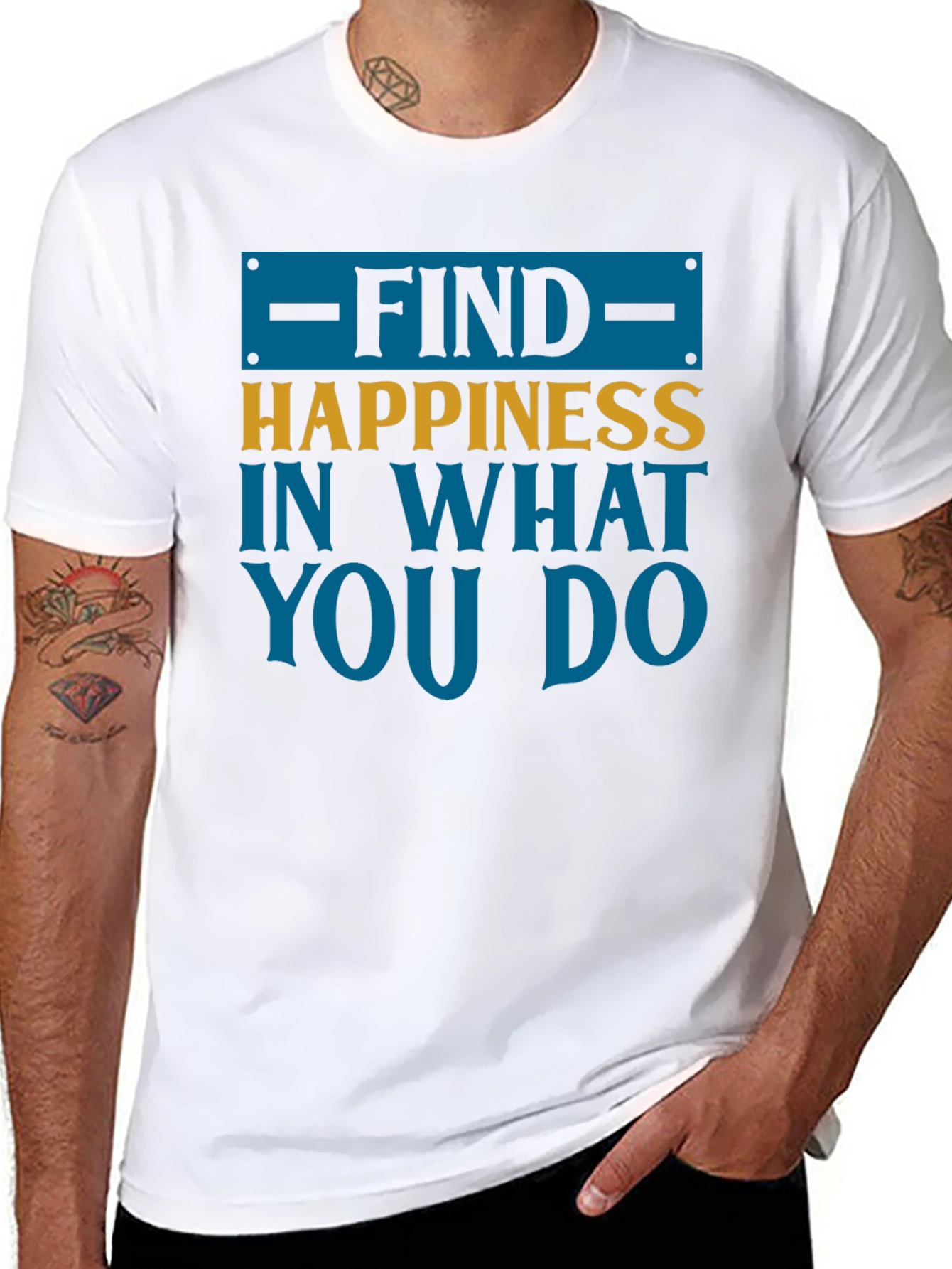 Find Happiness T-Shirt - Motivational Tee