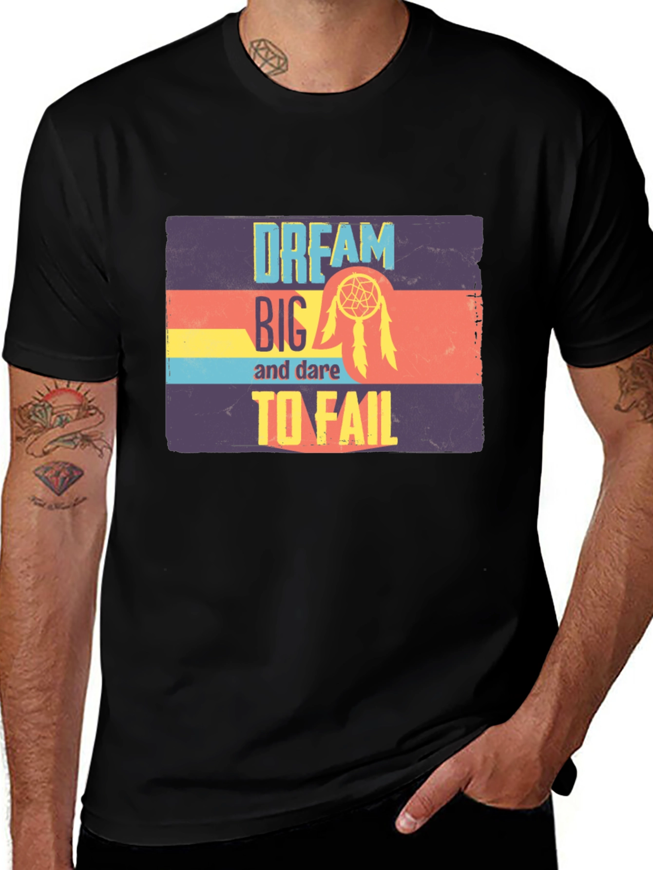 Dream Big T-Shirt - Dare to Fail Graphic Tee