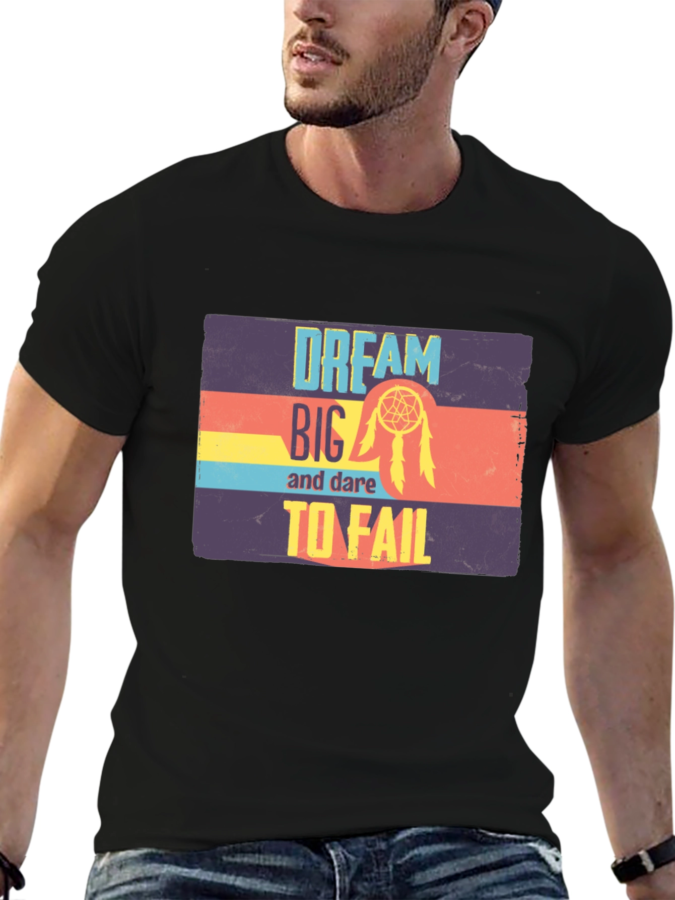 Dream Big T-Shirt - Dare to Fail Graphic Tee