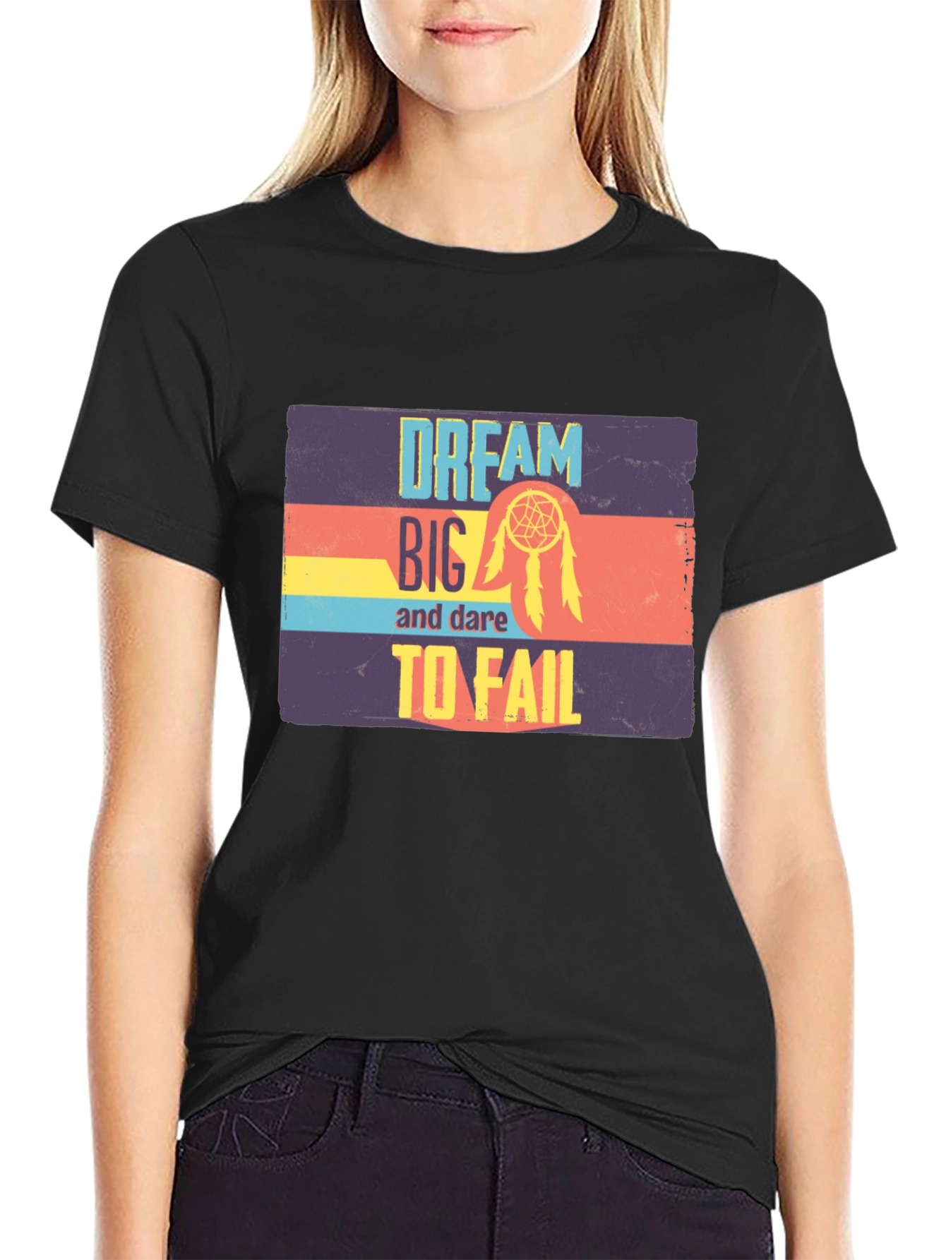 Dream Big T-Shirt - Dare to Fail Graphic Tee