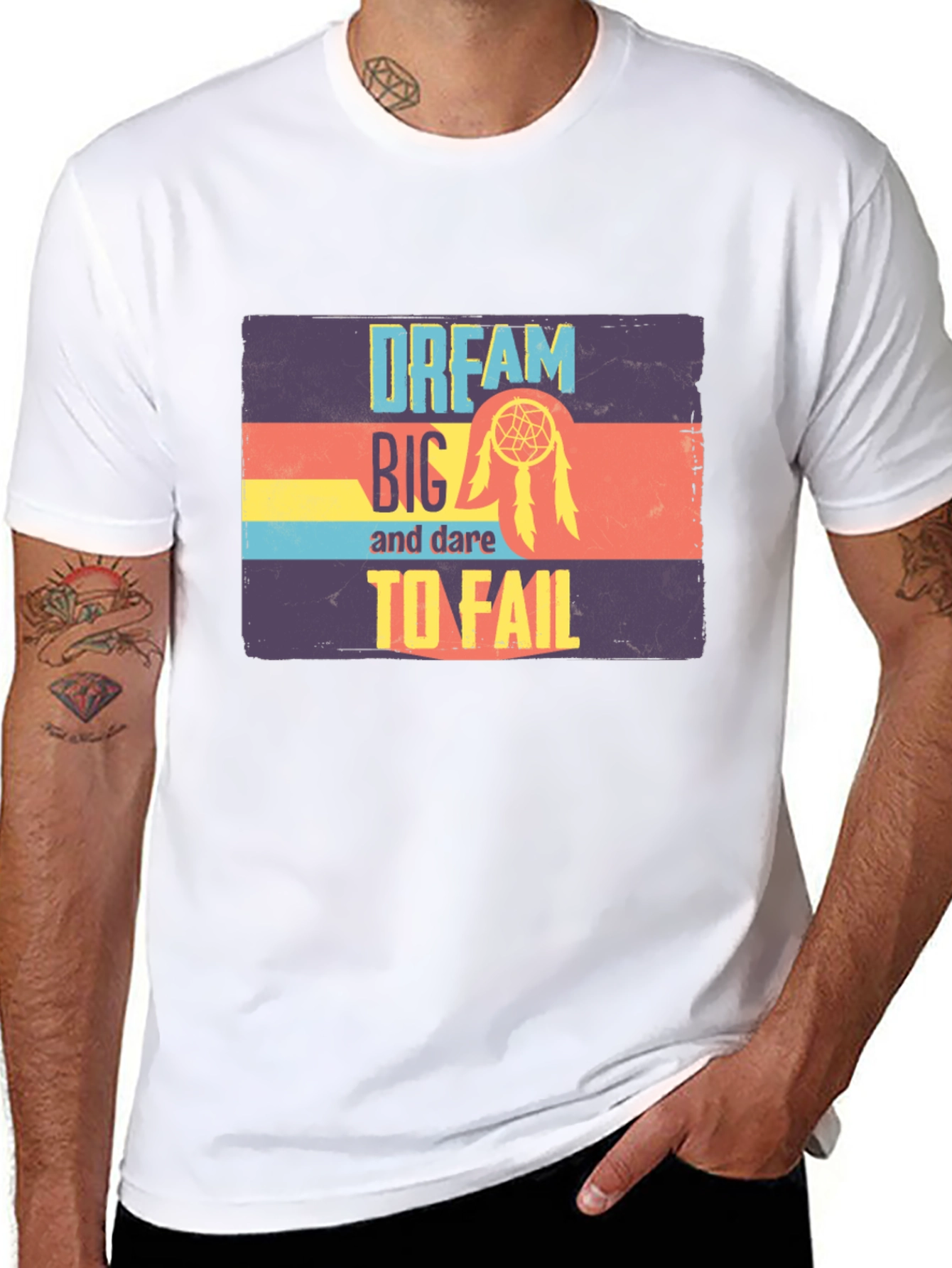 Dream Big T-Shirt - Dare to Fail Graphic Tee