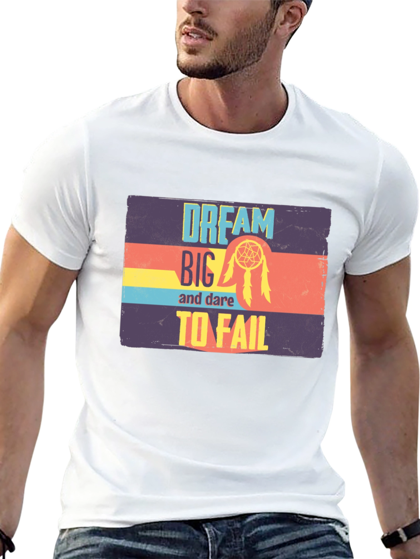 Dream Big T-Shirt - Dare to Fail Graphic Tee