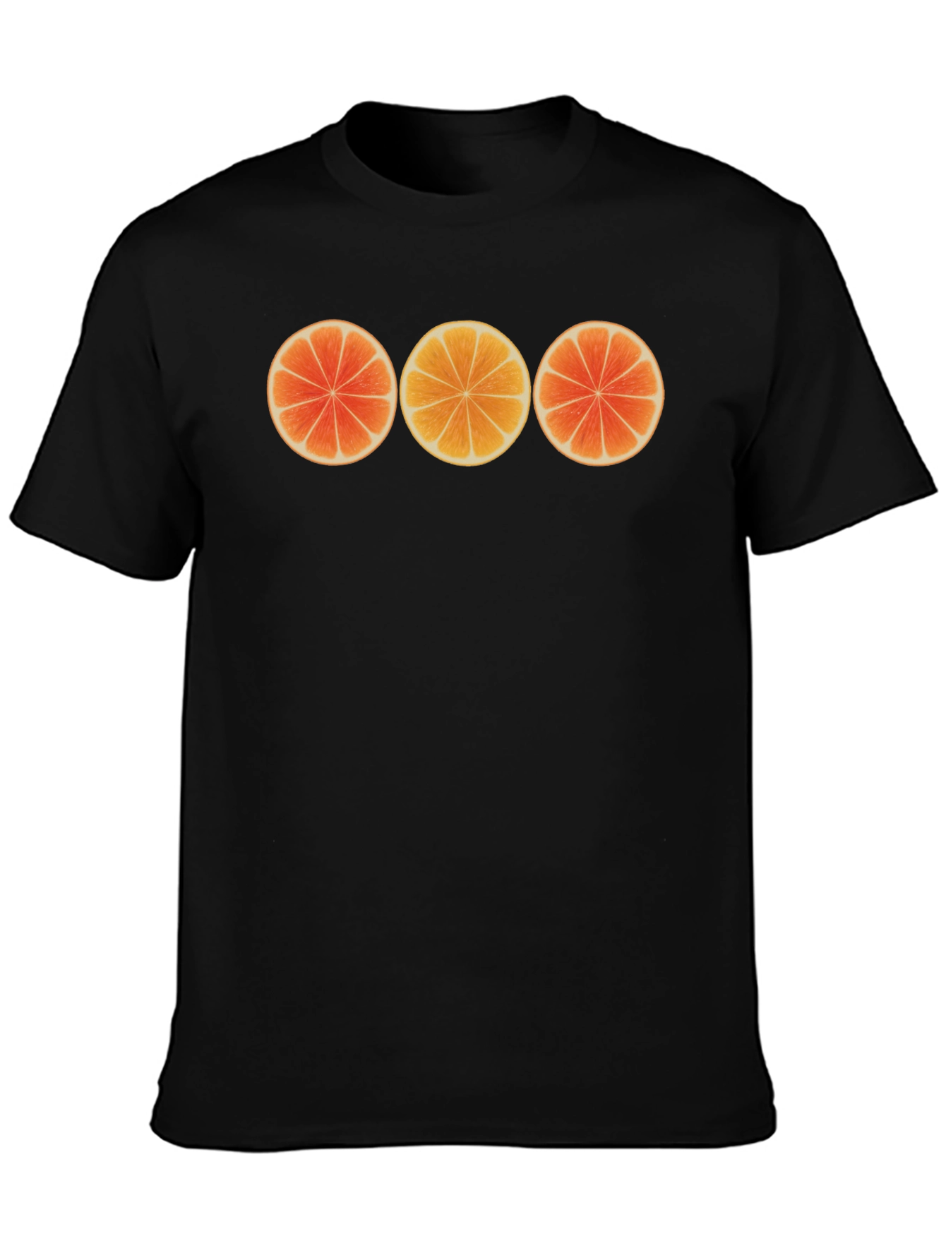 Citrus Slice Graphic T-Shirt - Unique Fruit Design