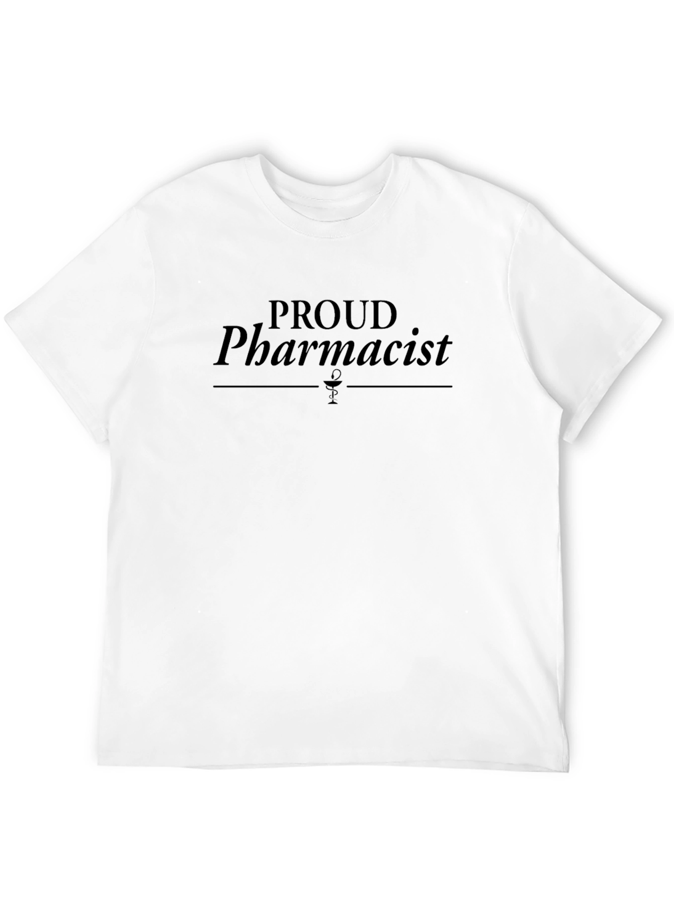 Proud Pharmacist T-Shirt - Black Graphic Tee