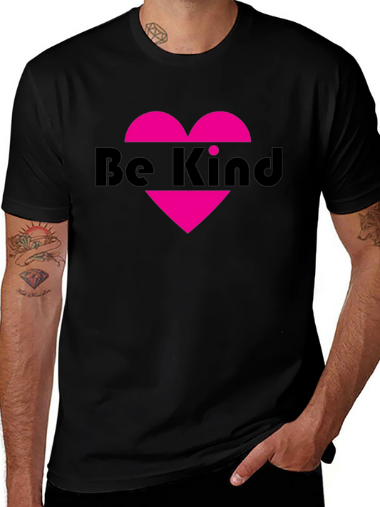 Be Kind Heart Graphic T-Shirt