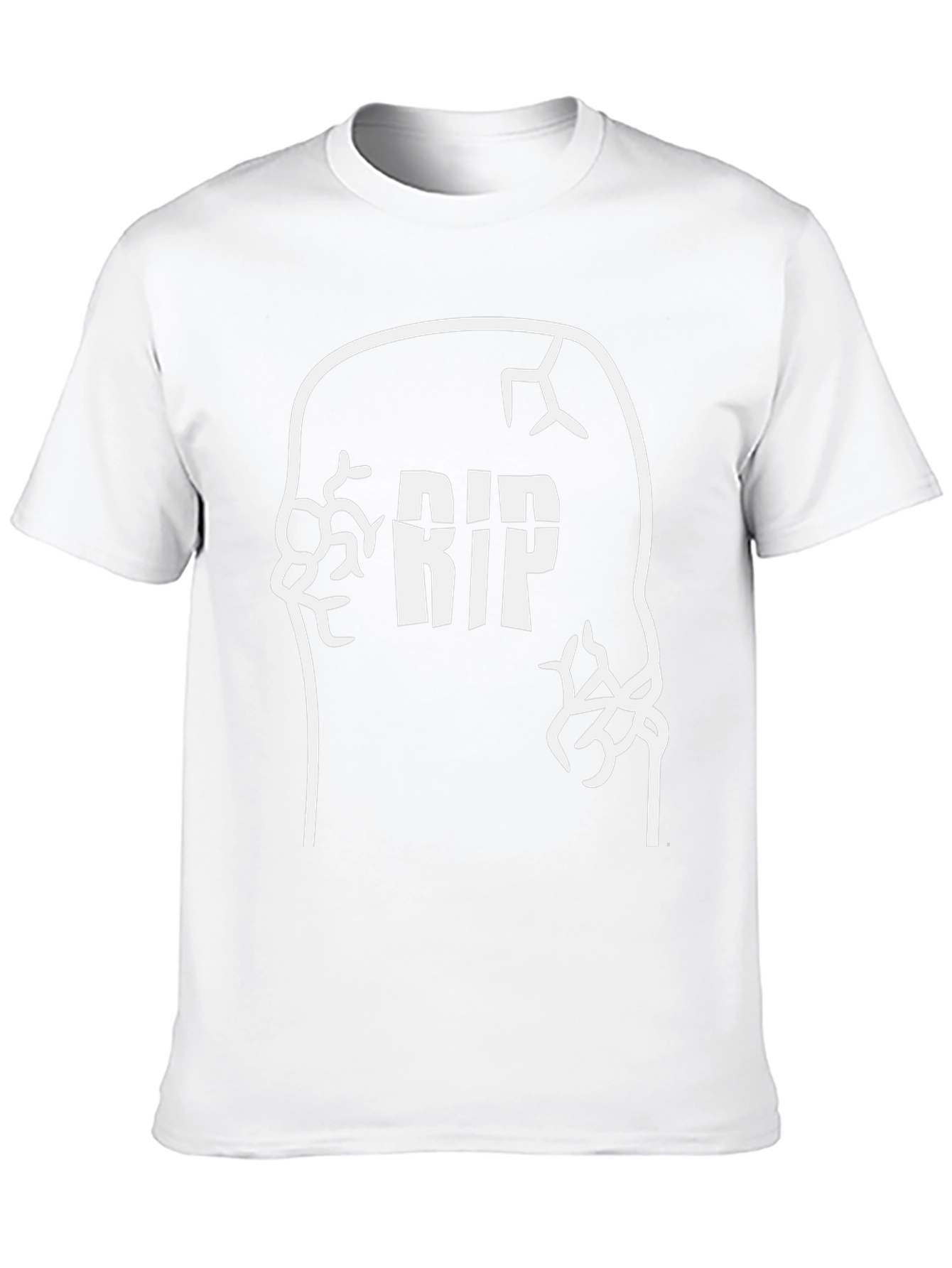 RIP Tombstone Graphic Tee - Spooky Halloween Shirt